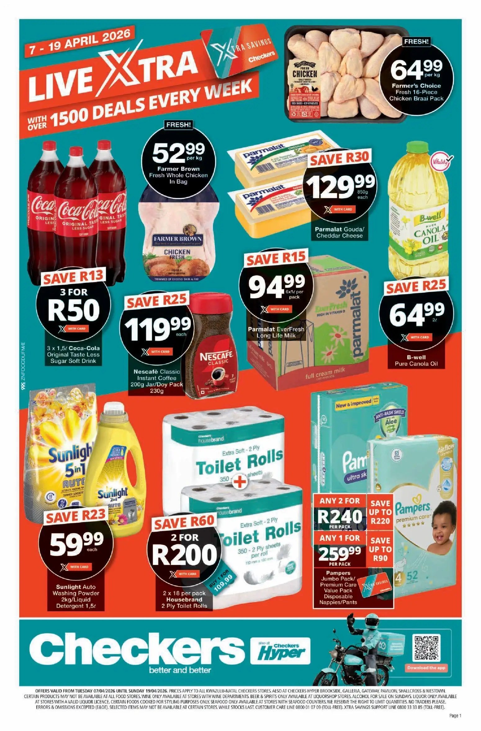 Checkers Specials 07 Apr - 19 Apr