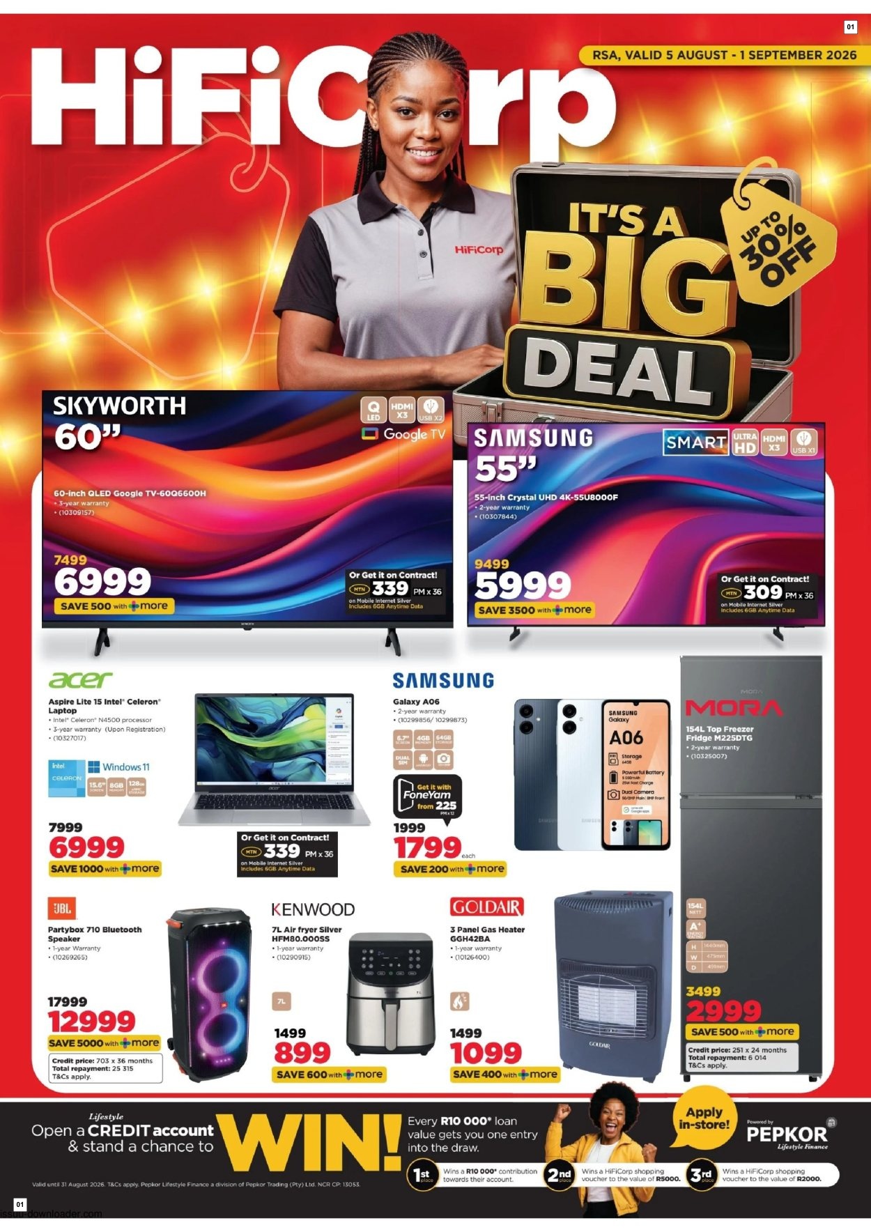 HiFi Corp Specials 05 Aug - 01 Sept