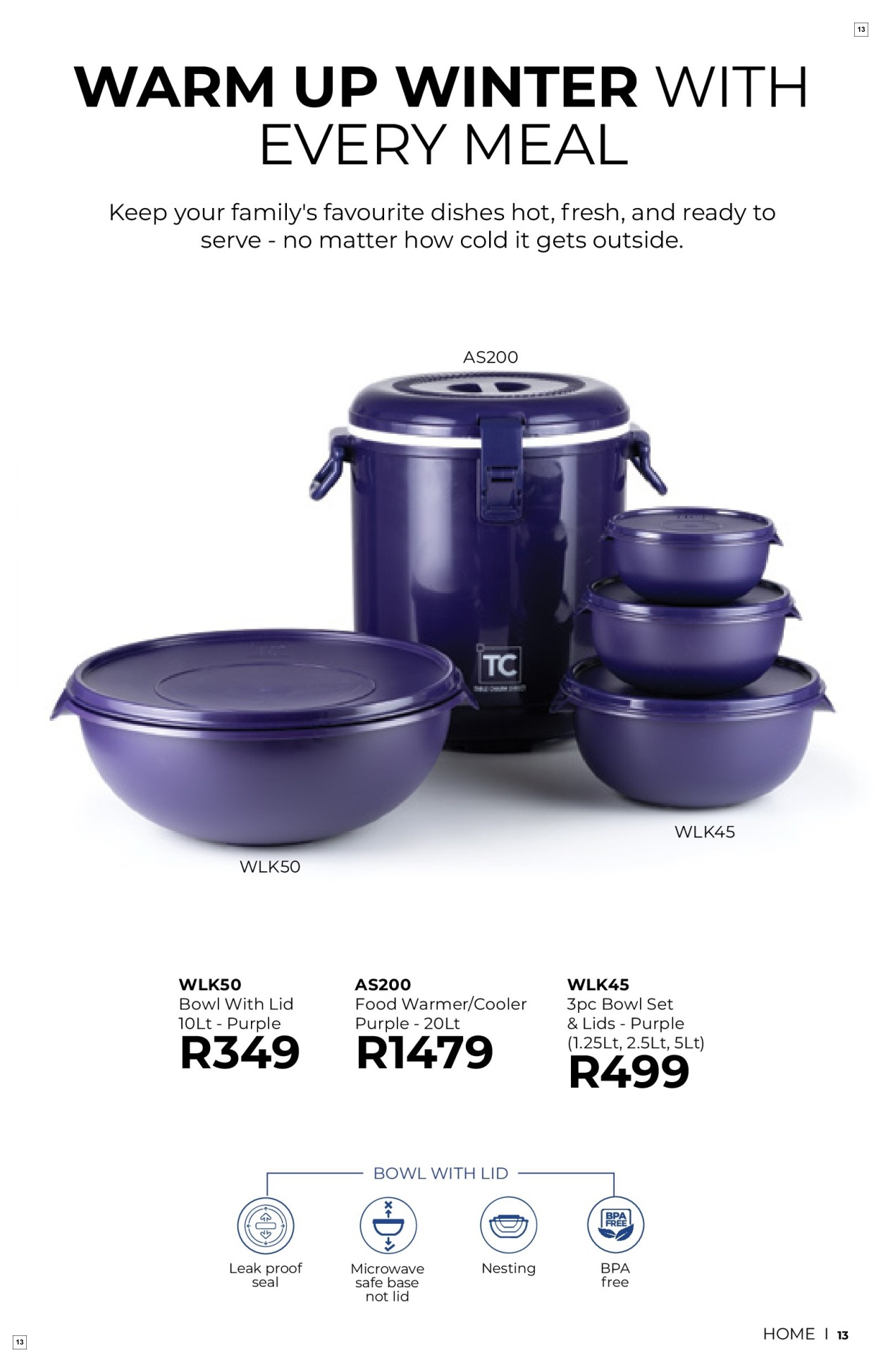 Table Charm Direct Specials 01 May - 31 May - Page 13