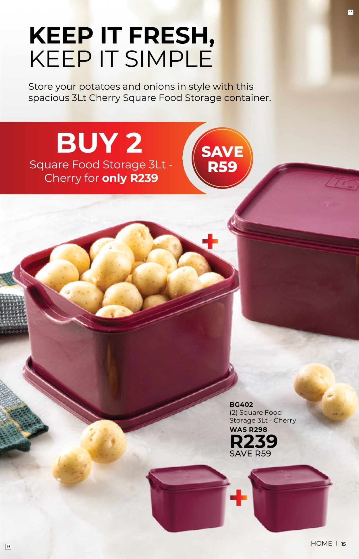 Table Charm Direct Specials 01 May - 31 May - Page 15