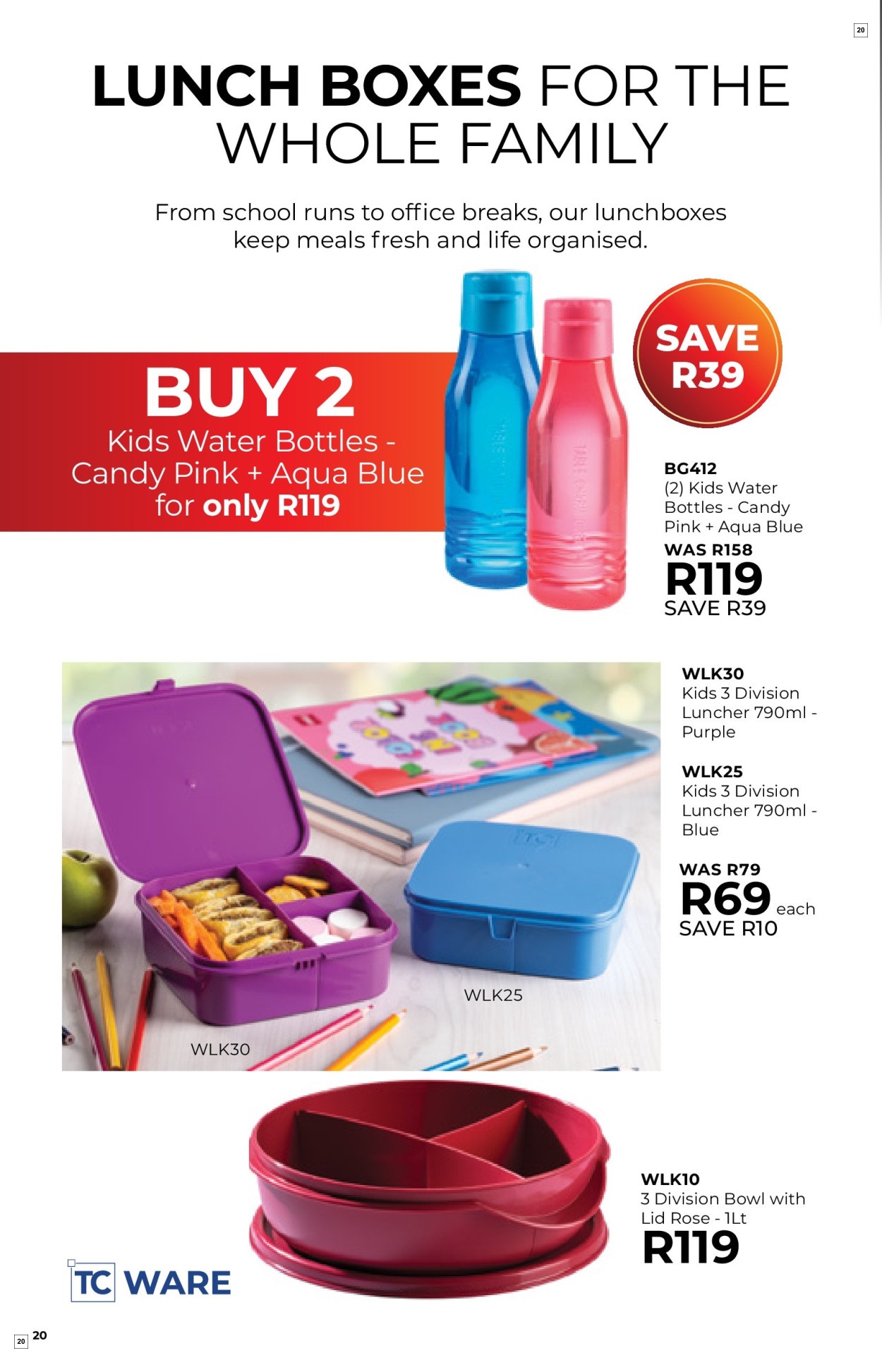 Table Charm Direct Specials 01 May - 31 May - Page 20