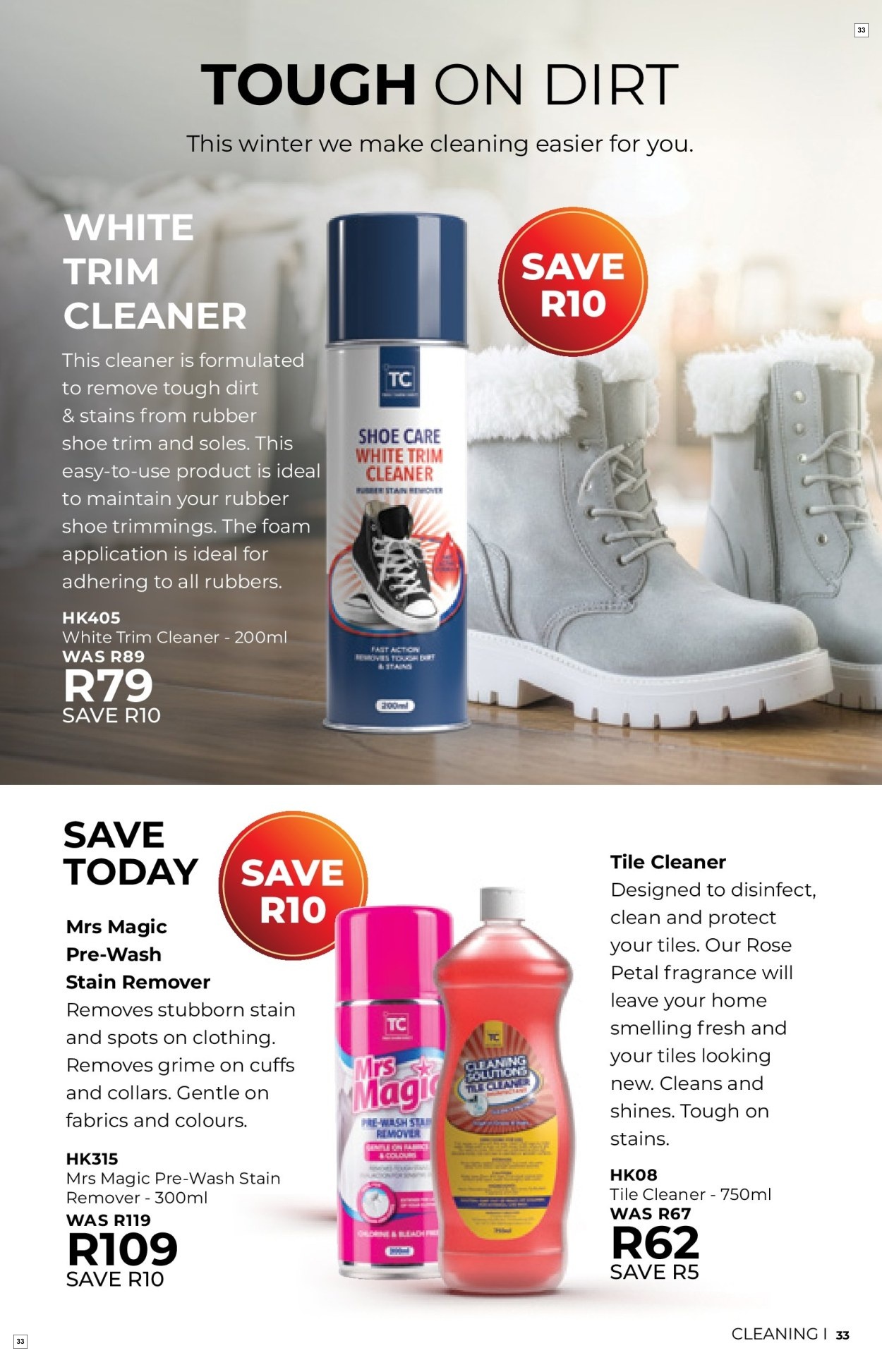 Table Charm Direct Specials 01 May - 31 May - Page 33