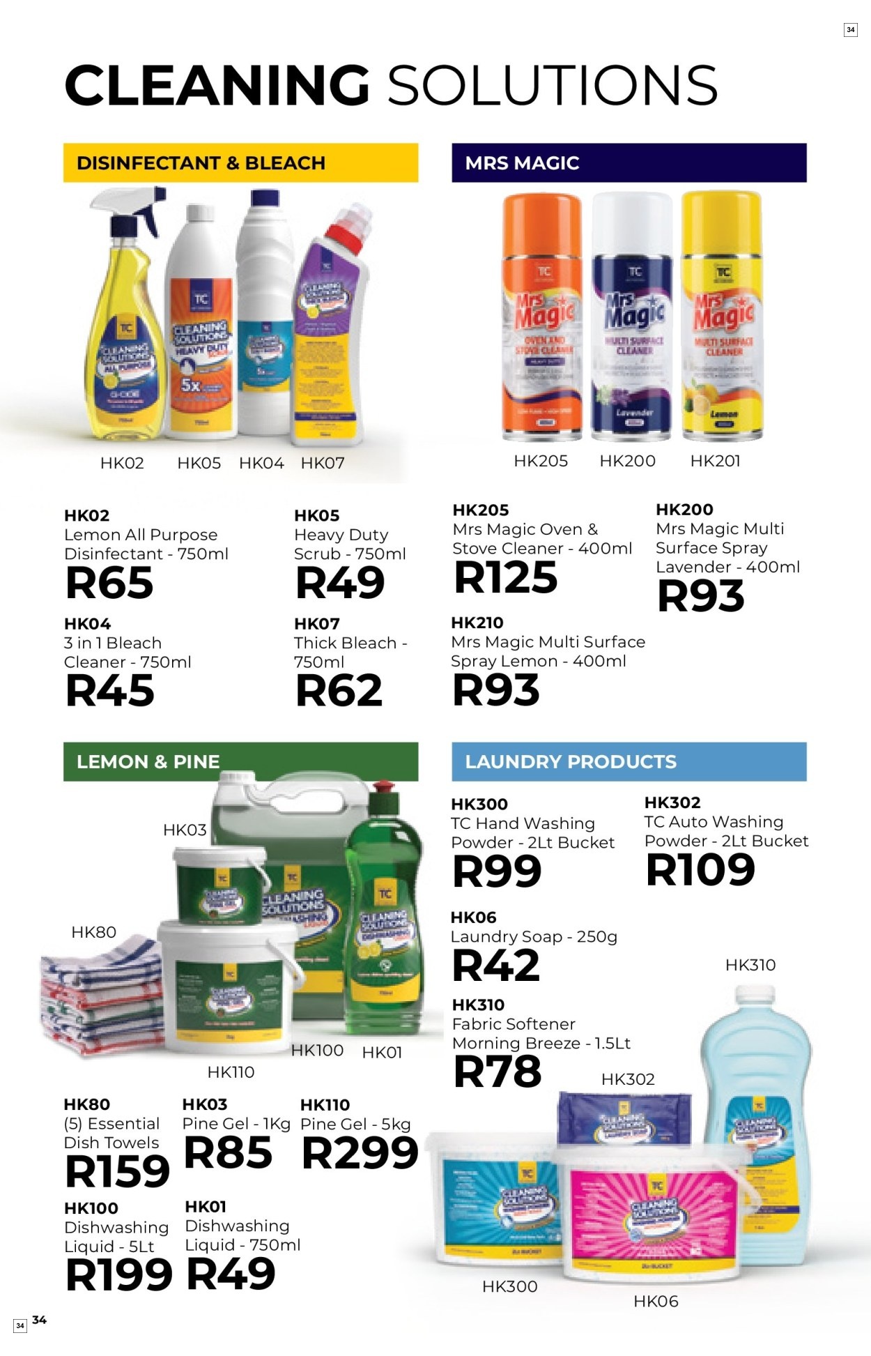 Table Charm Direct Specials 01 May - 31 May - Page 34