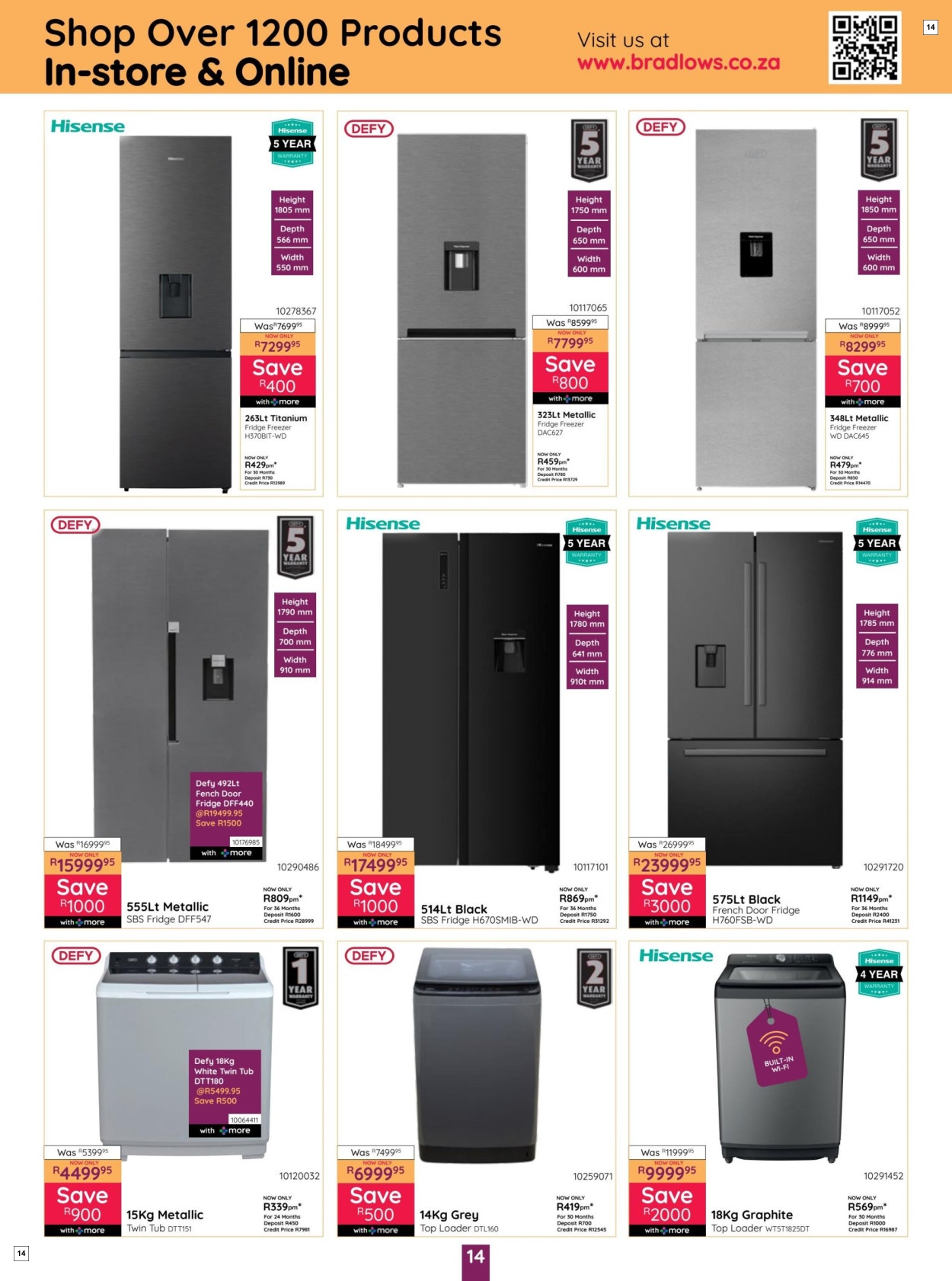 Bradlows Specials 27 Dec - 19 Jan - Page 14