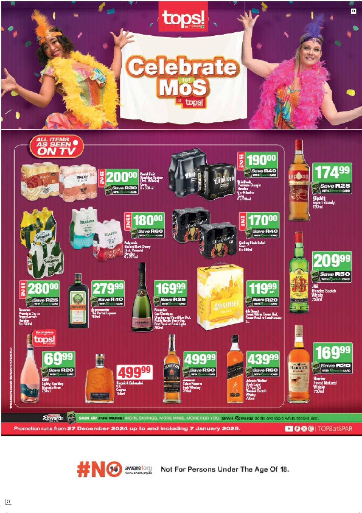 Tops At Spar Turn up Epic