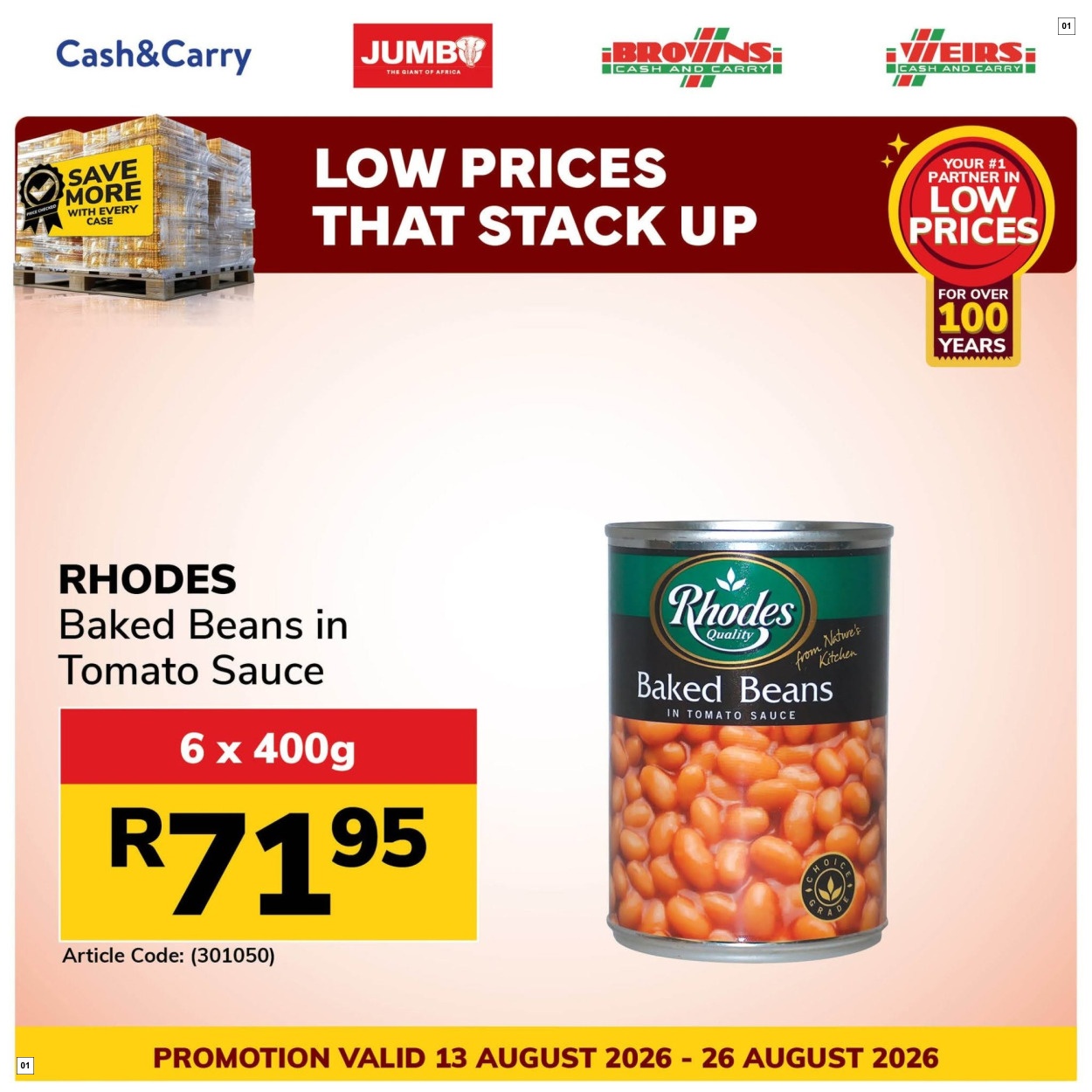 Jumbo Cash & Carry Catalogue