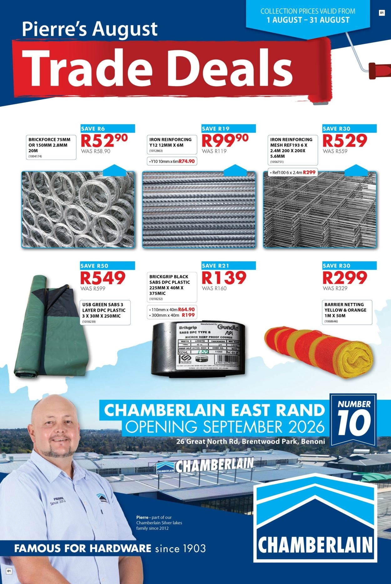 Chamberlain Latest Catalogue