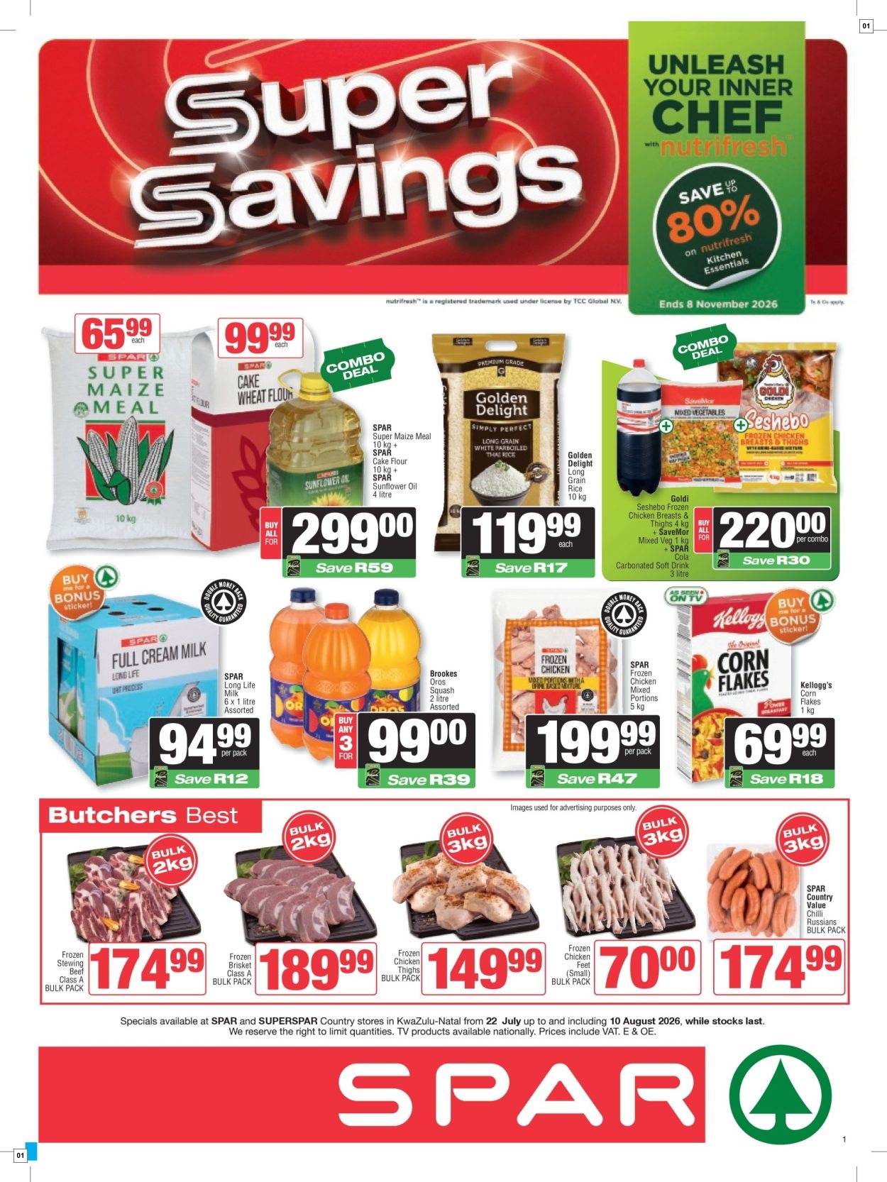 Spar Store Specials