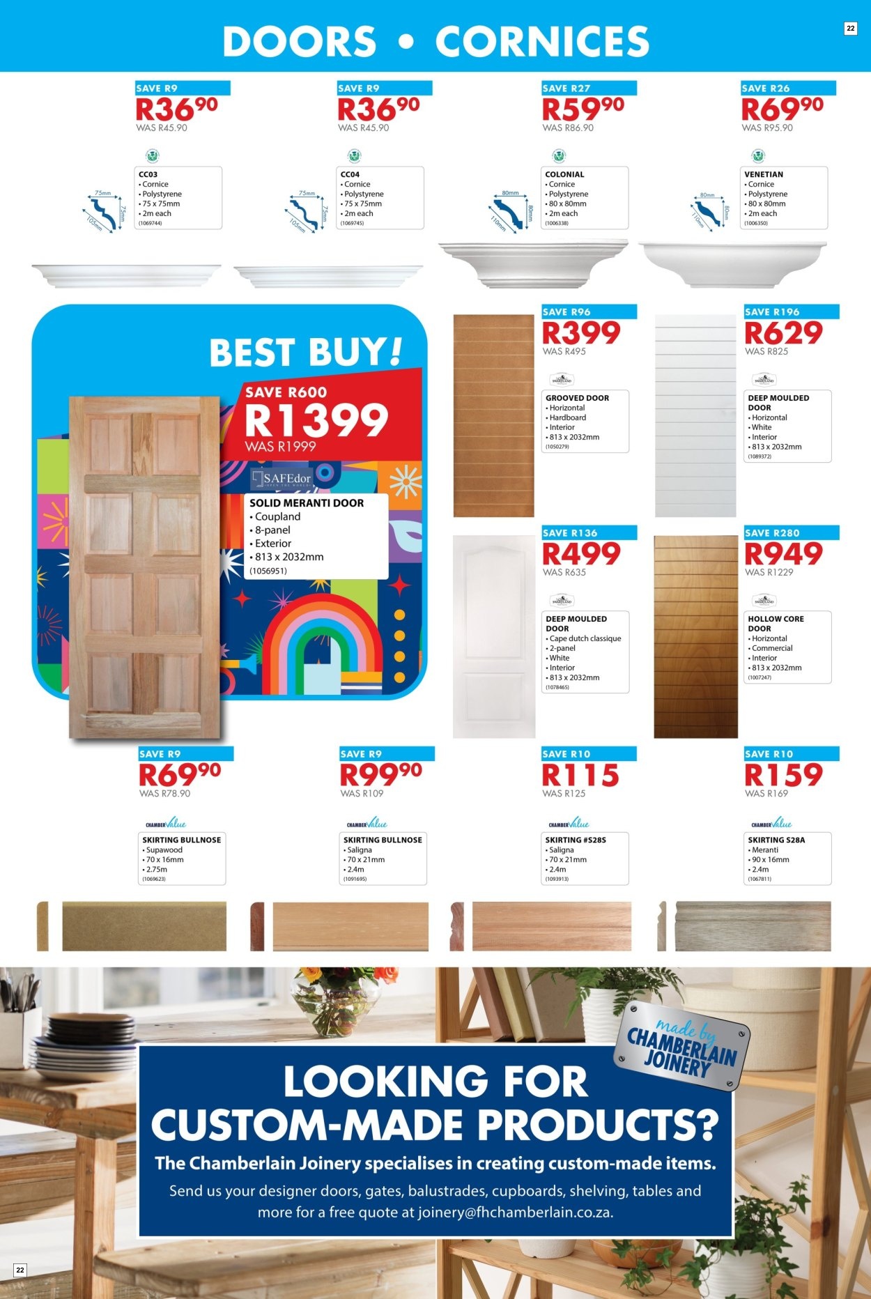 Chamberlain Specials 21 May - 31 May - Page 22