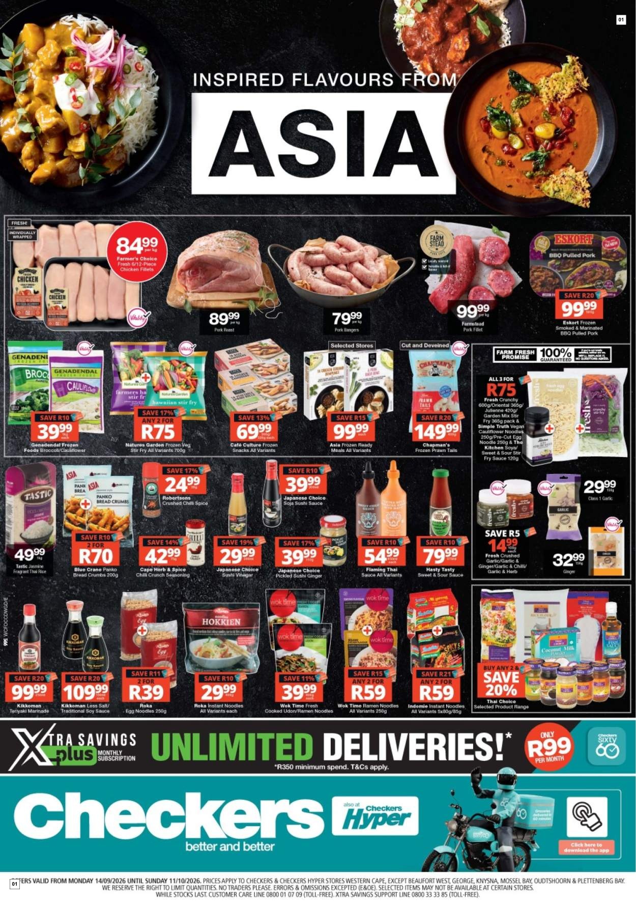 Checkers September Month-end Promotion Gauteng