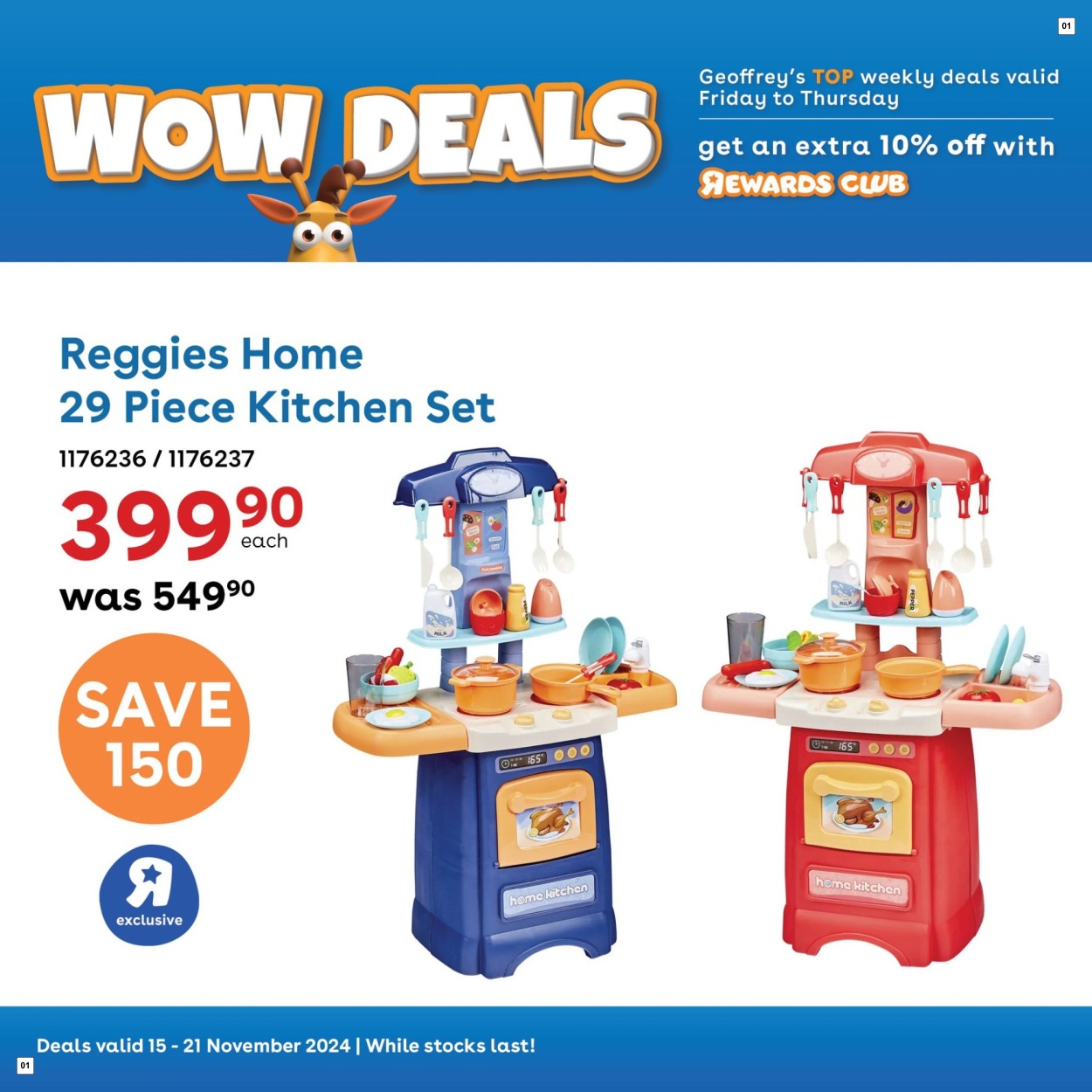 Toys R Us Specials 15 Nov - 21 Nov