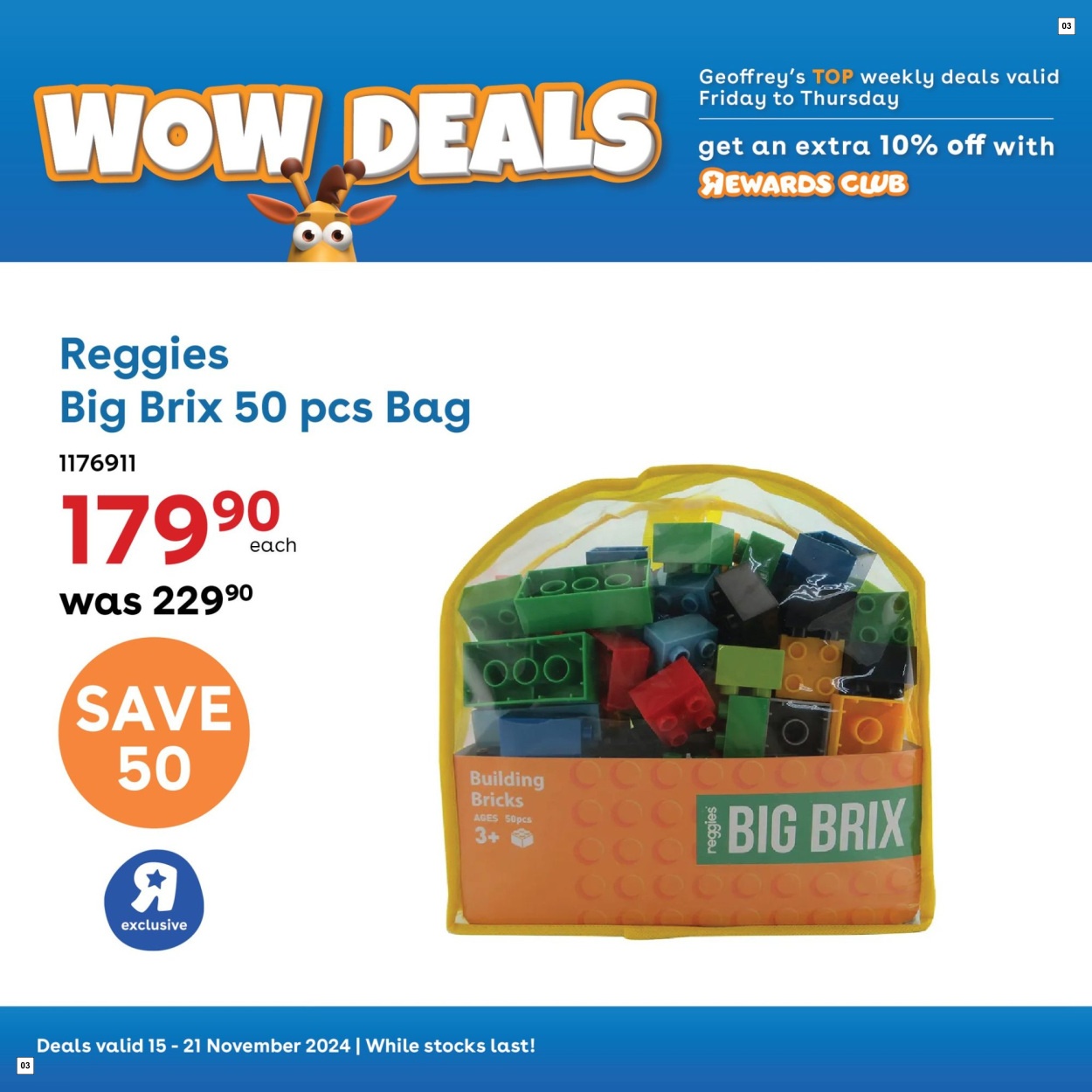 Toys R Us Specials 15 Nov - 21 Nov - Page 3