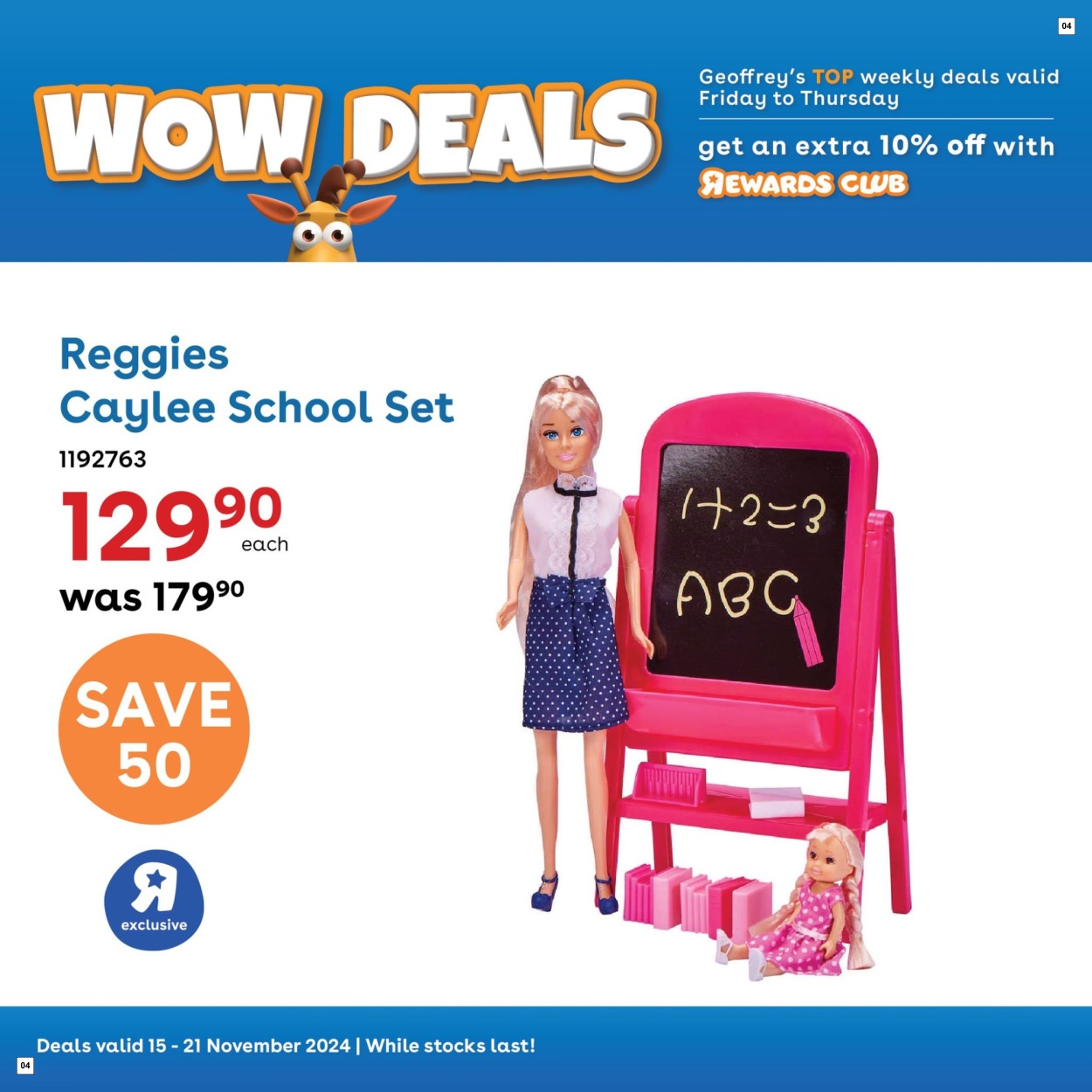 Toys R Us Specials 15 Nov - 21 Nov - Page 4