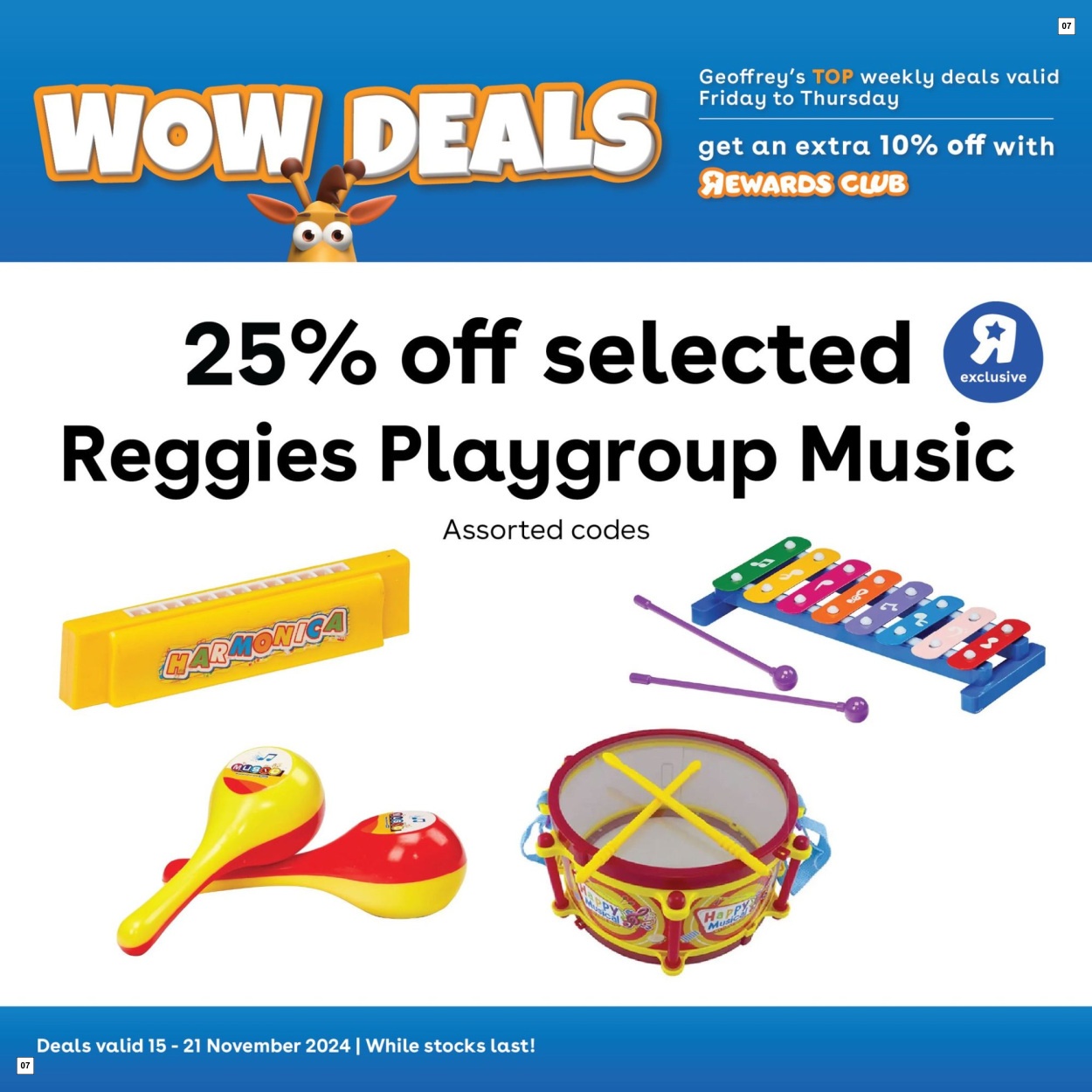Toys R Us Specials 15 Nov - 21 Nov - Page 7