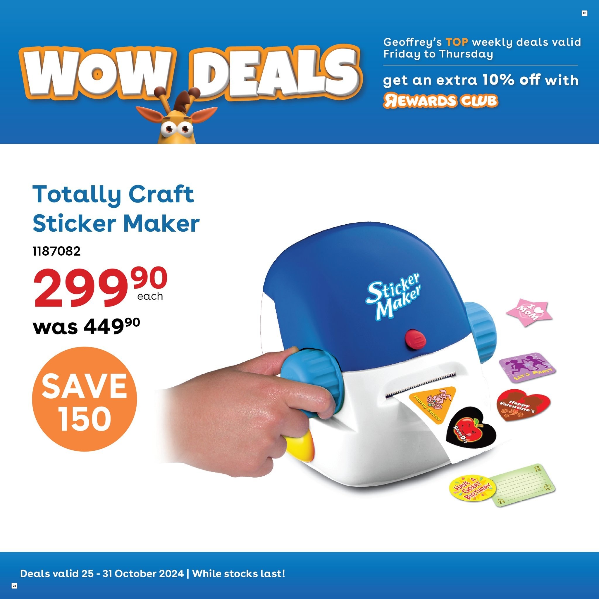 Toys R Us Specials 25 Oct - 31 Oct - Page 8