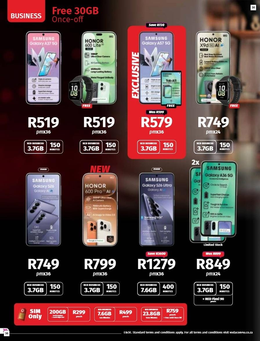 Vodacom Specials 09 Jun - 06 Jul - Page 30