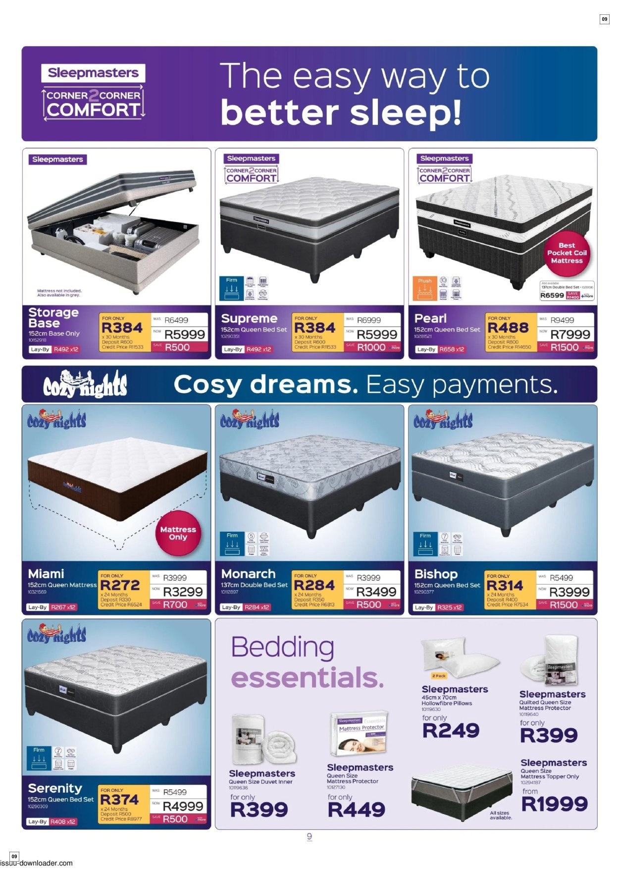 Sleepmasters Specials 15 Oct - 08 Nov - Page 9