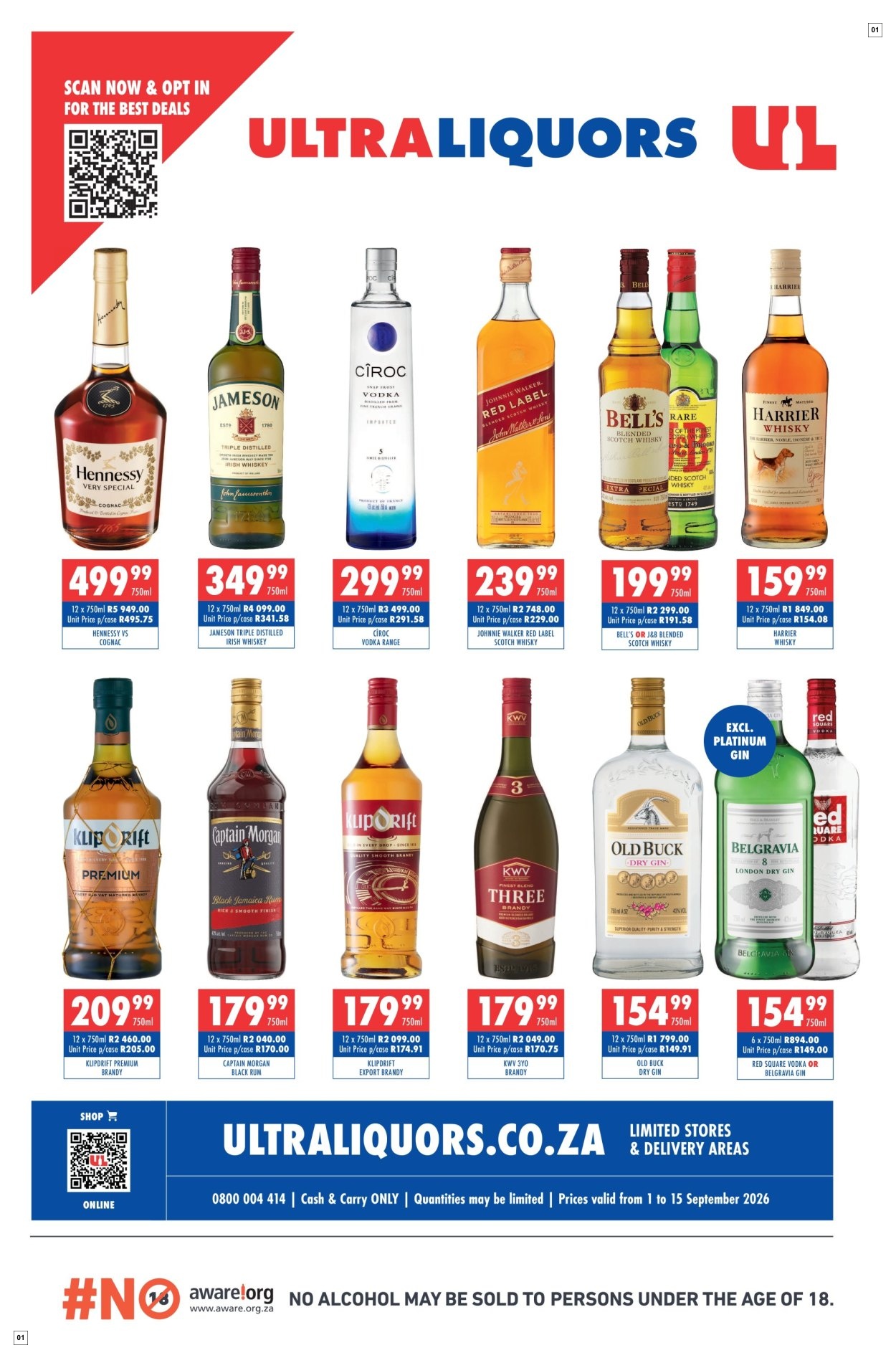 Ultra Liquors Latest Catalogue