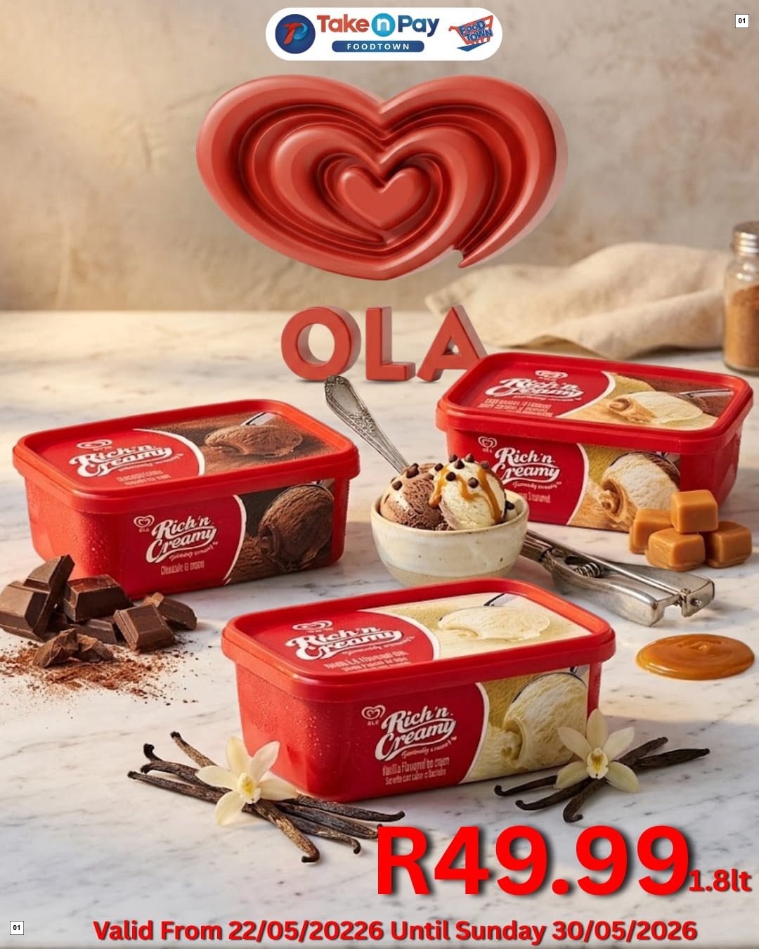 Take N Pay Specials 22 May - 30 May