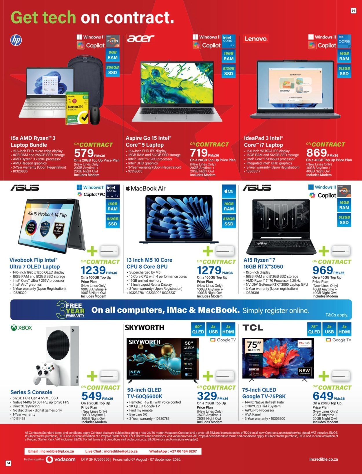 Incredible Connection Specials 07 Aug - 07 Sept - Page 4
