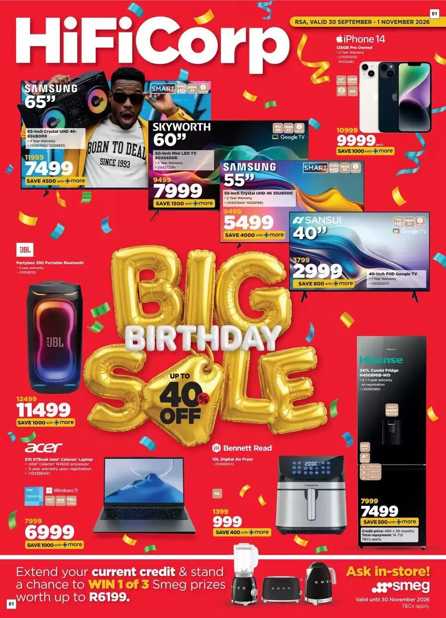HiFi Corp Latest Catalogue