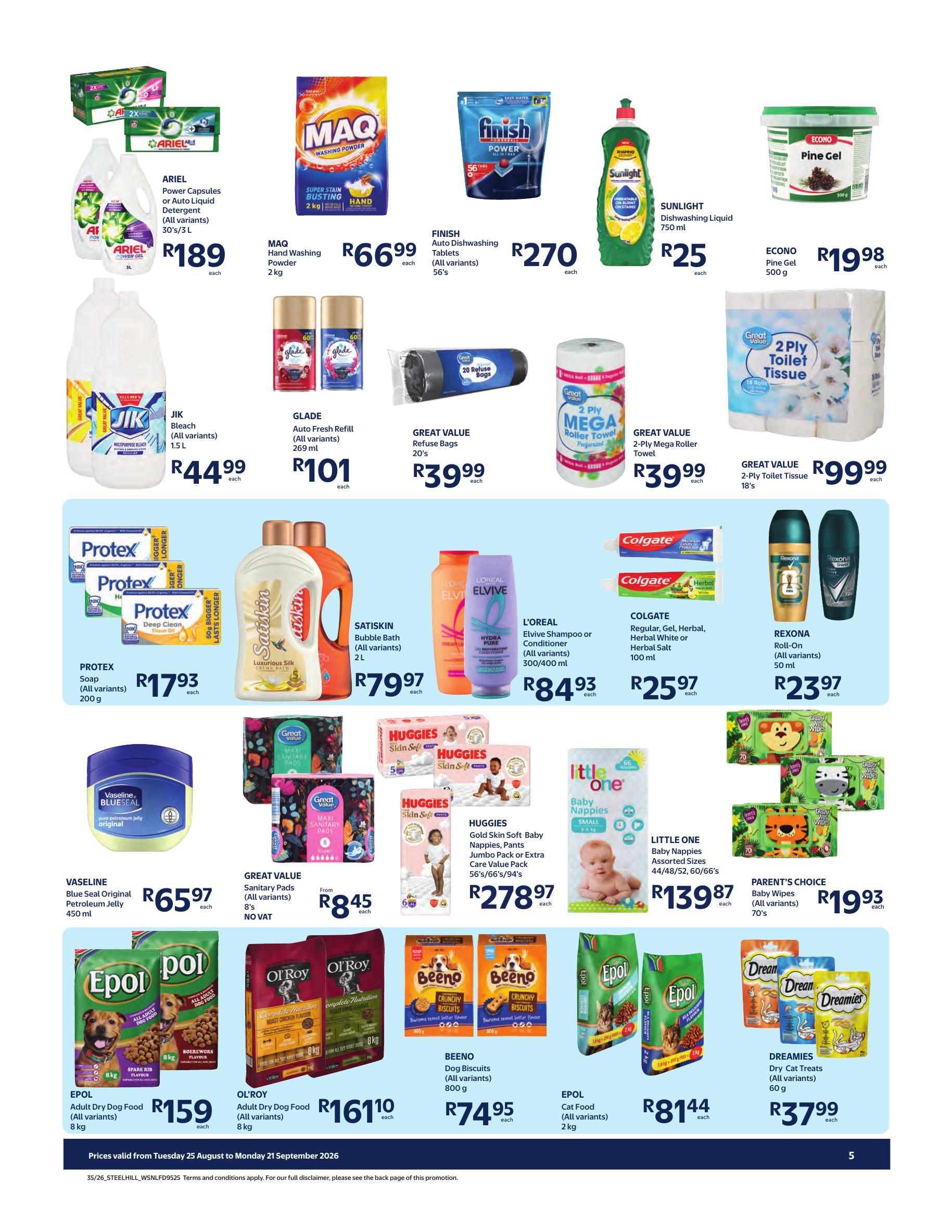 Walmart Catalogue 25 Aug 2026 - Page 5