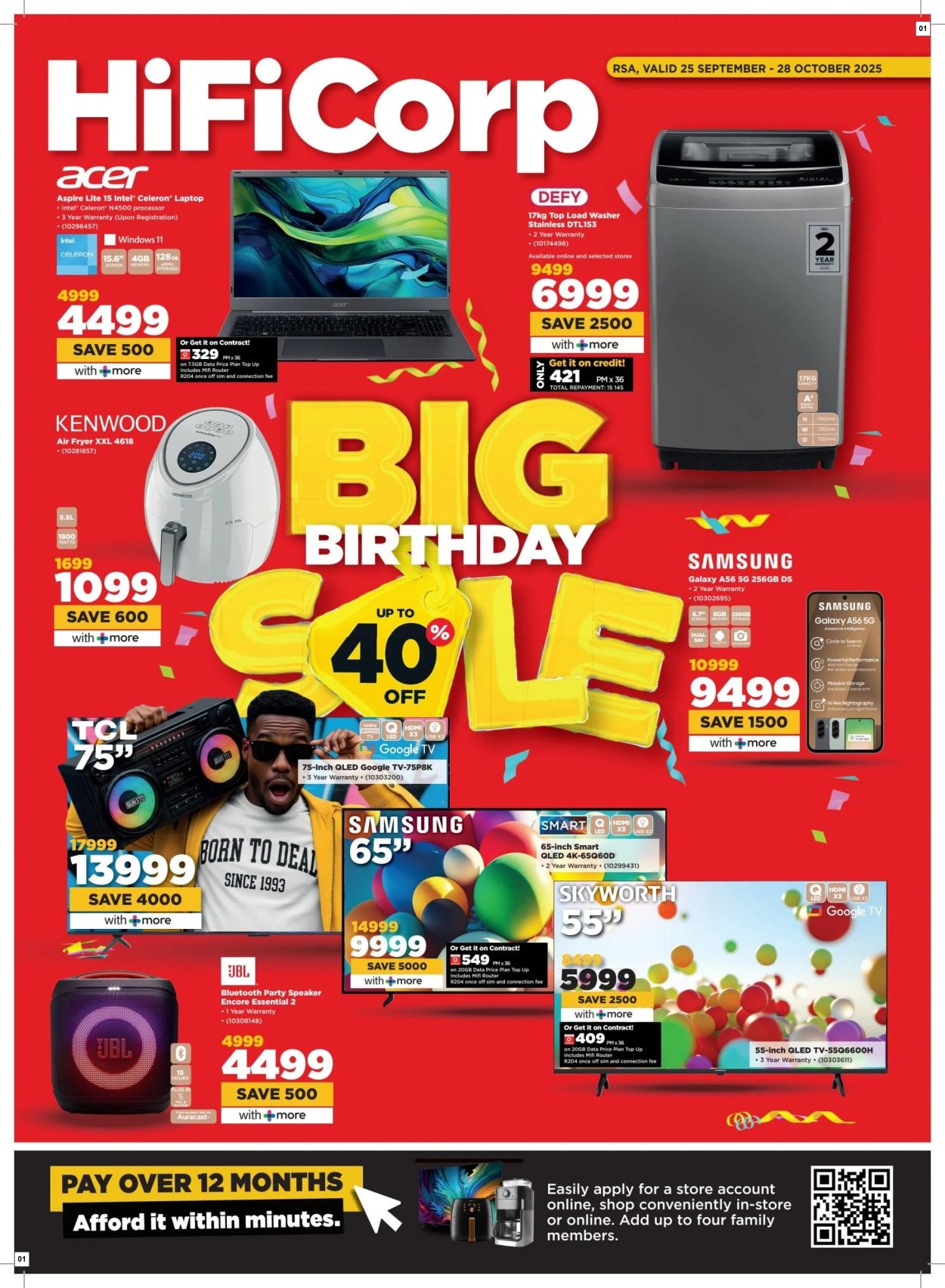 HiFi Corp Specials 25 Sept - 28 Oct