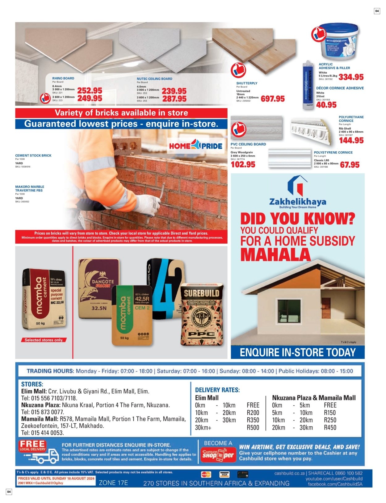 Cashbuild Specials 22 Jul - 18 Aug - Page 4
