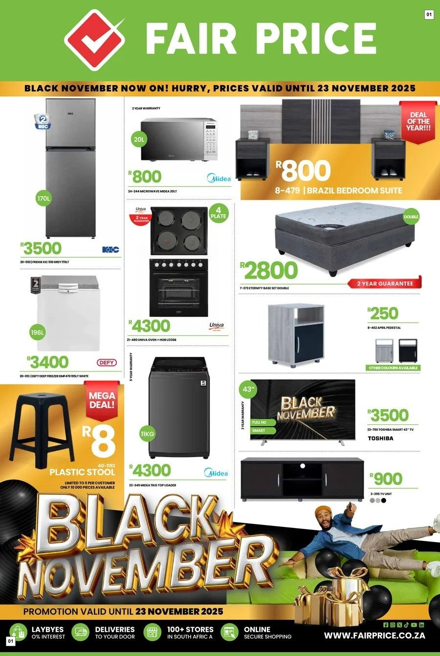 Fair Price Specials 01 Nov - 23 Nov