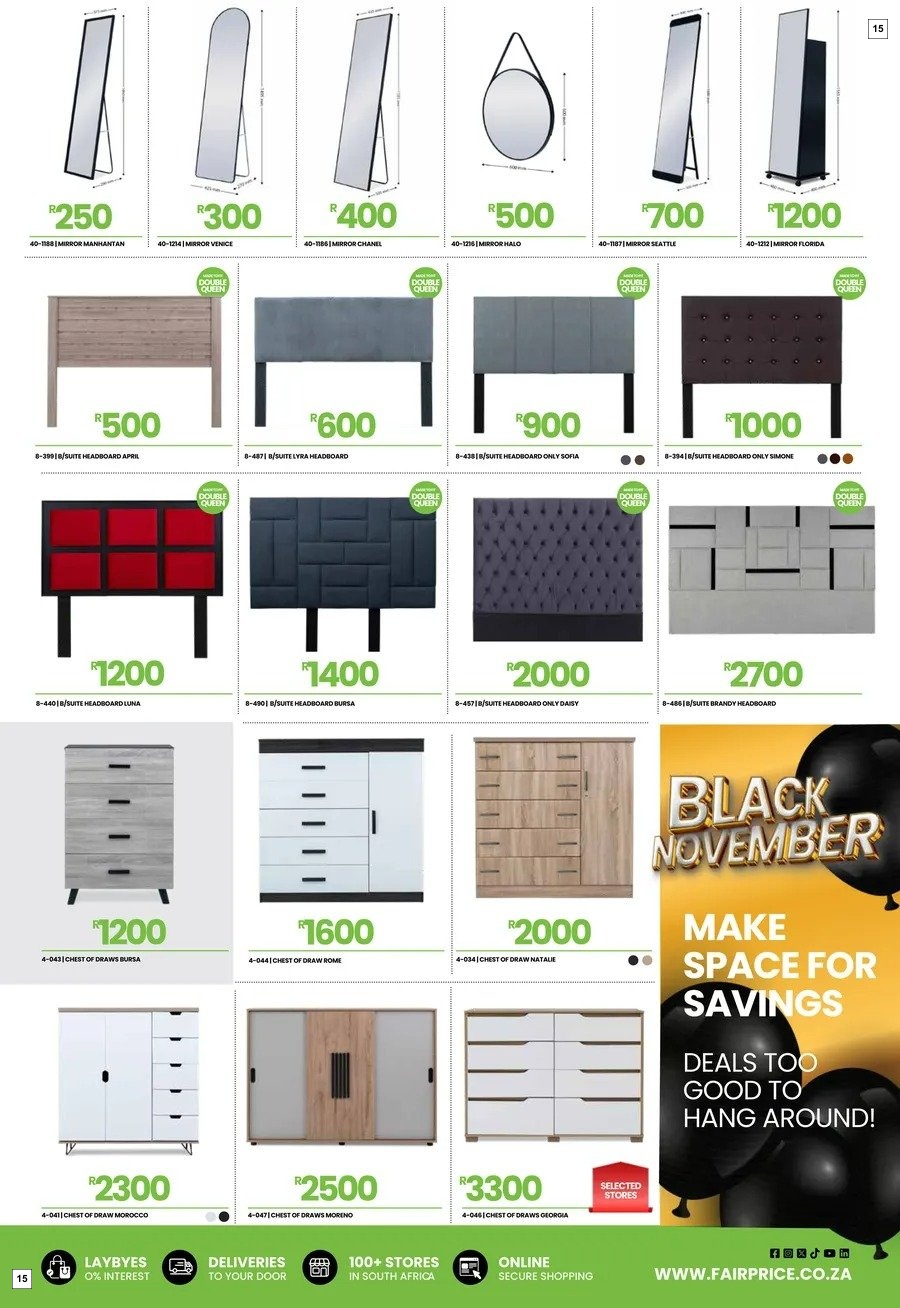 Fair Price Specials 01 Nov - 23 Nov - Page 15