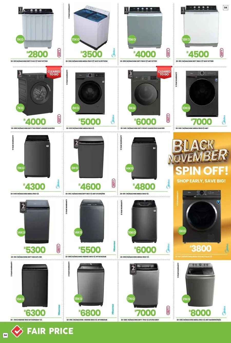Fair Price Specials 01 Nov - 23 Nov - Page 4