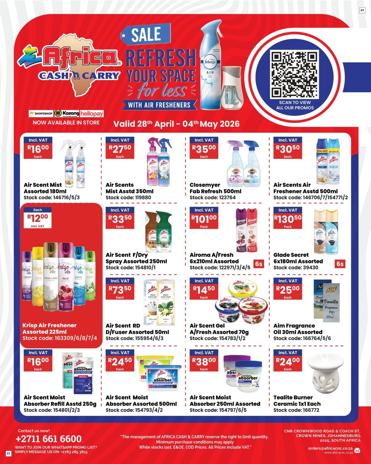 Africa Cash & Carry Catalogue - Weekly Promo