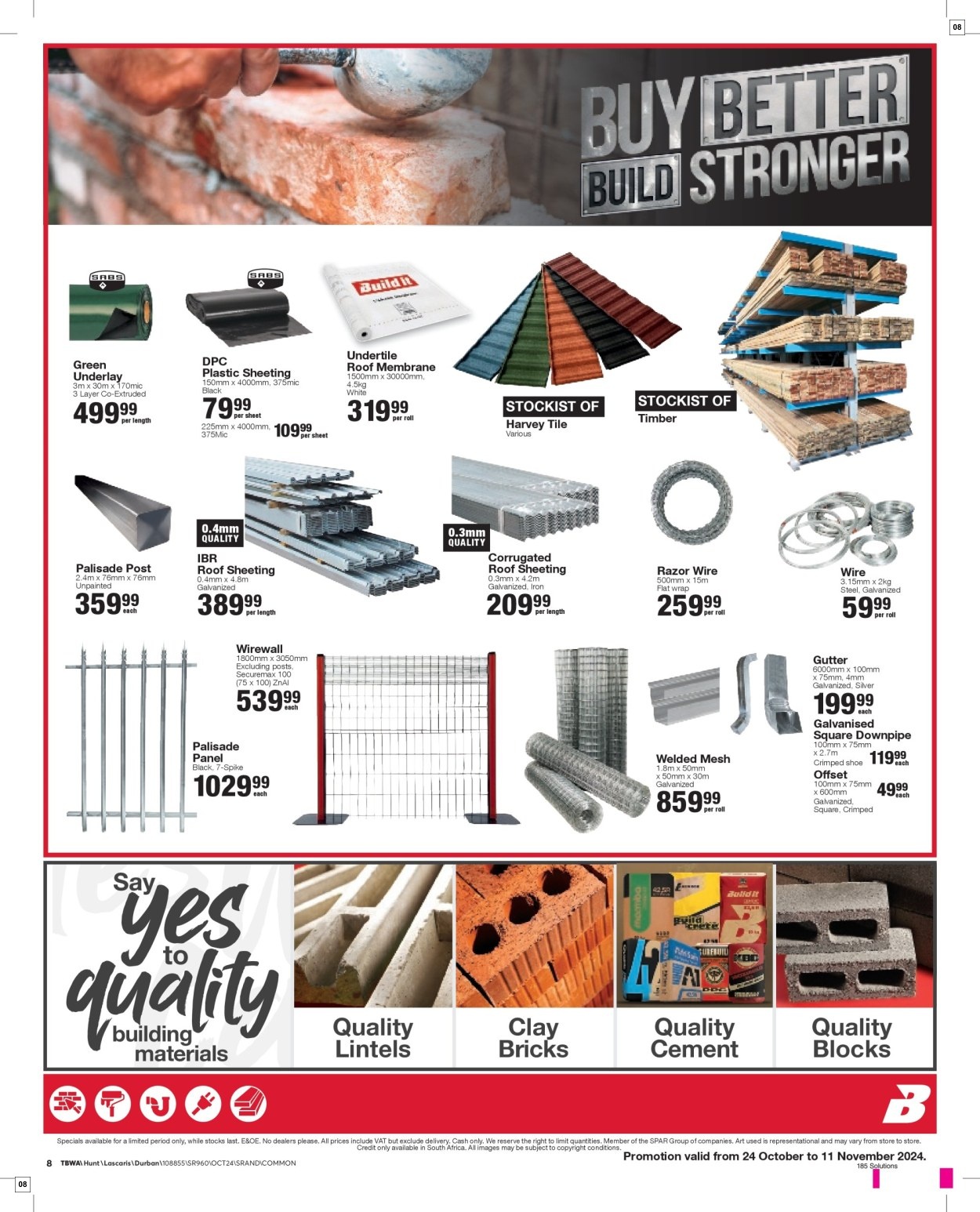 Build It Specials 24 Oct - 11 Nov - Page 8