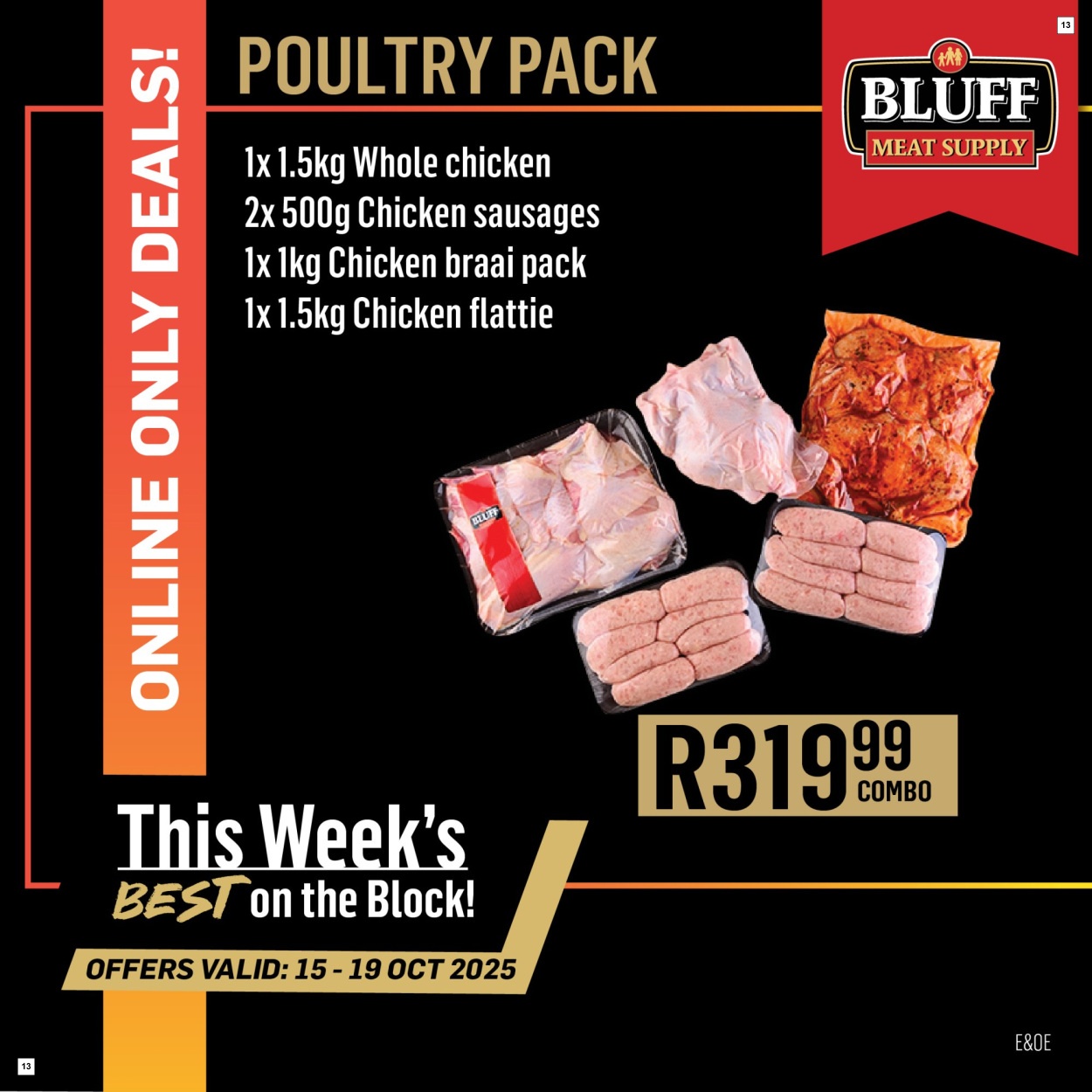 Bluff Meat Supply Specials 15 Oct - 19 Oct - Page 13