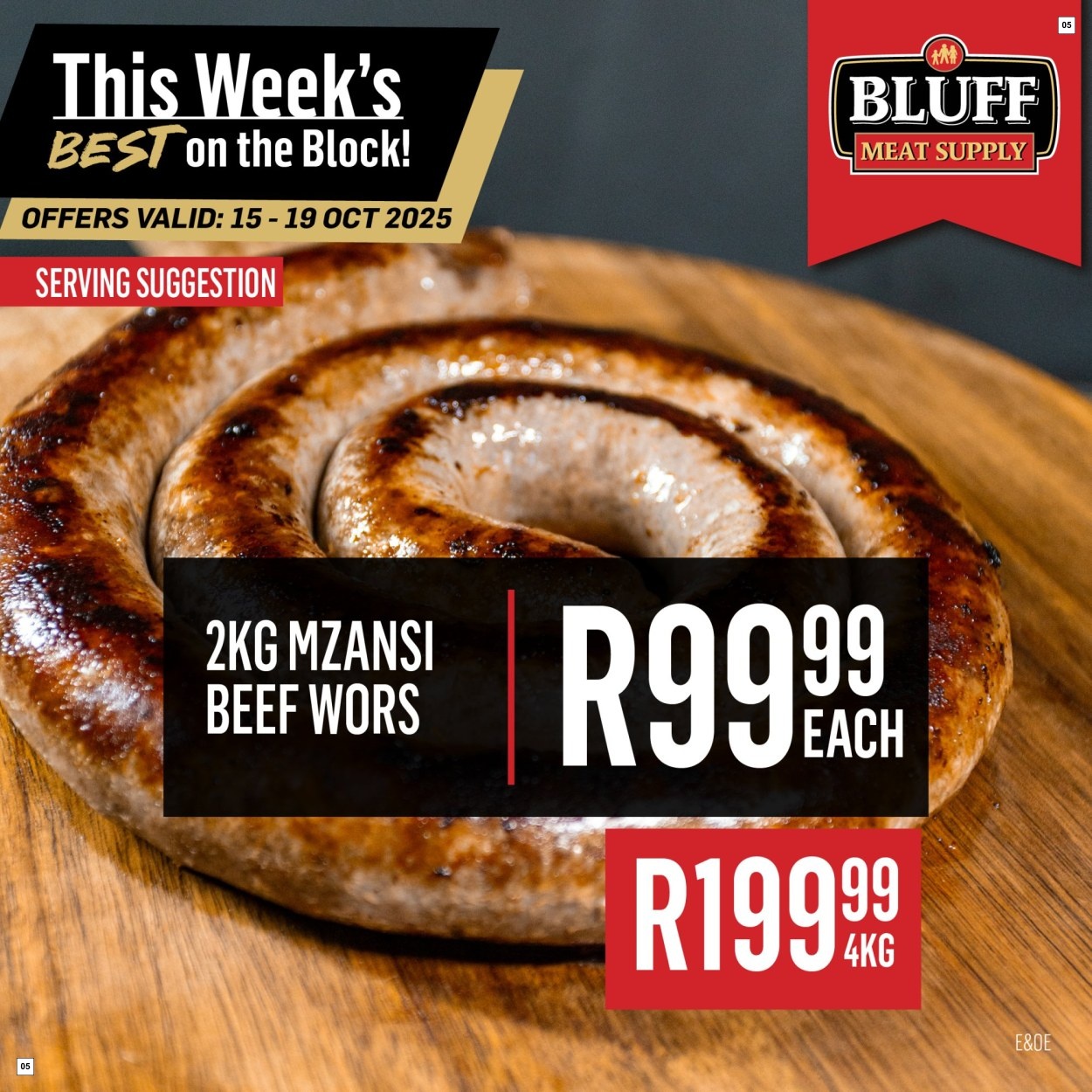 Bluff Meat Supply Specials 15 Oct - 19 Oct - Page 5