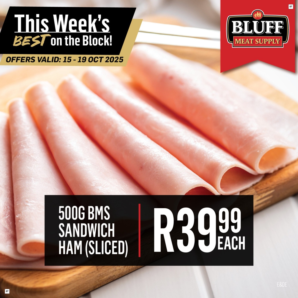 Bluff Meat Supply Specials 15 Oct - 19 Oct - Page 7
