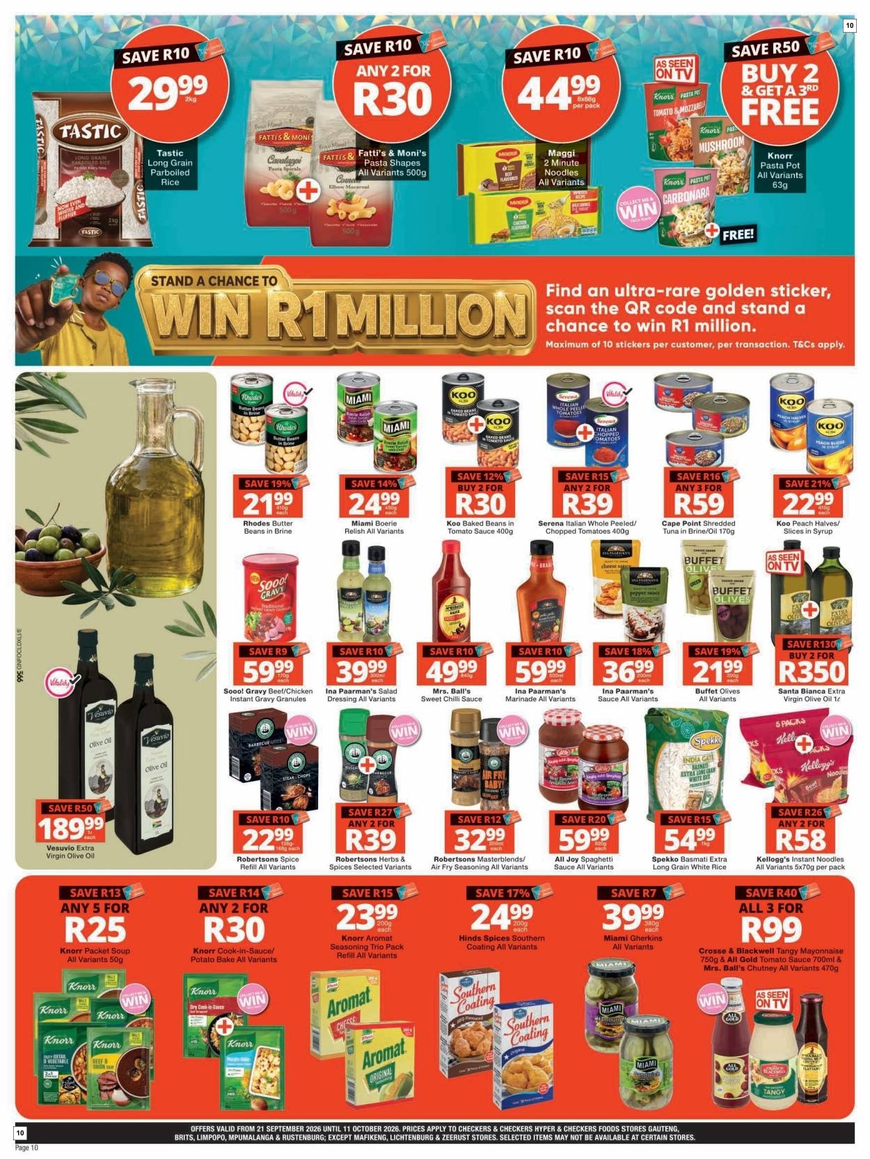 Checkers September Month-end Promotion Gauteng - Page 10