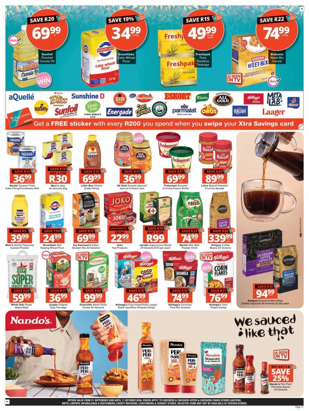 Checkers September Month-end Promotion Gauteng - Page 11