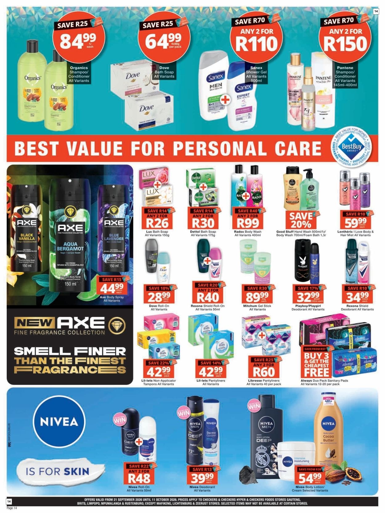 Checkers September Month-end Promotion Gauteng - Page 14
