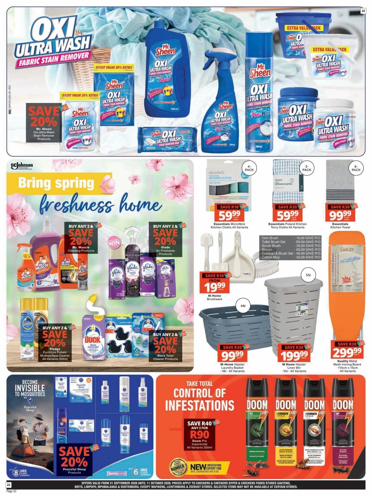 Checkers September Month-end Promotion Gauteng - Page 22