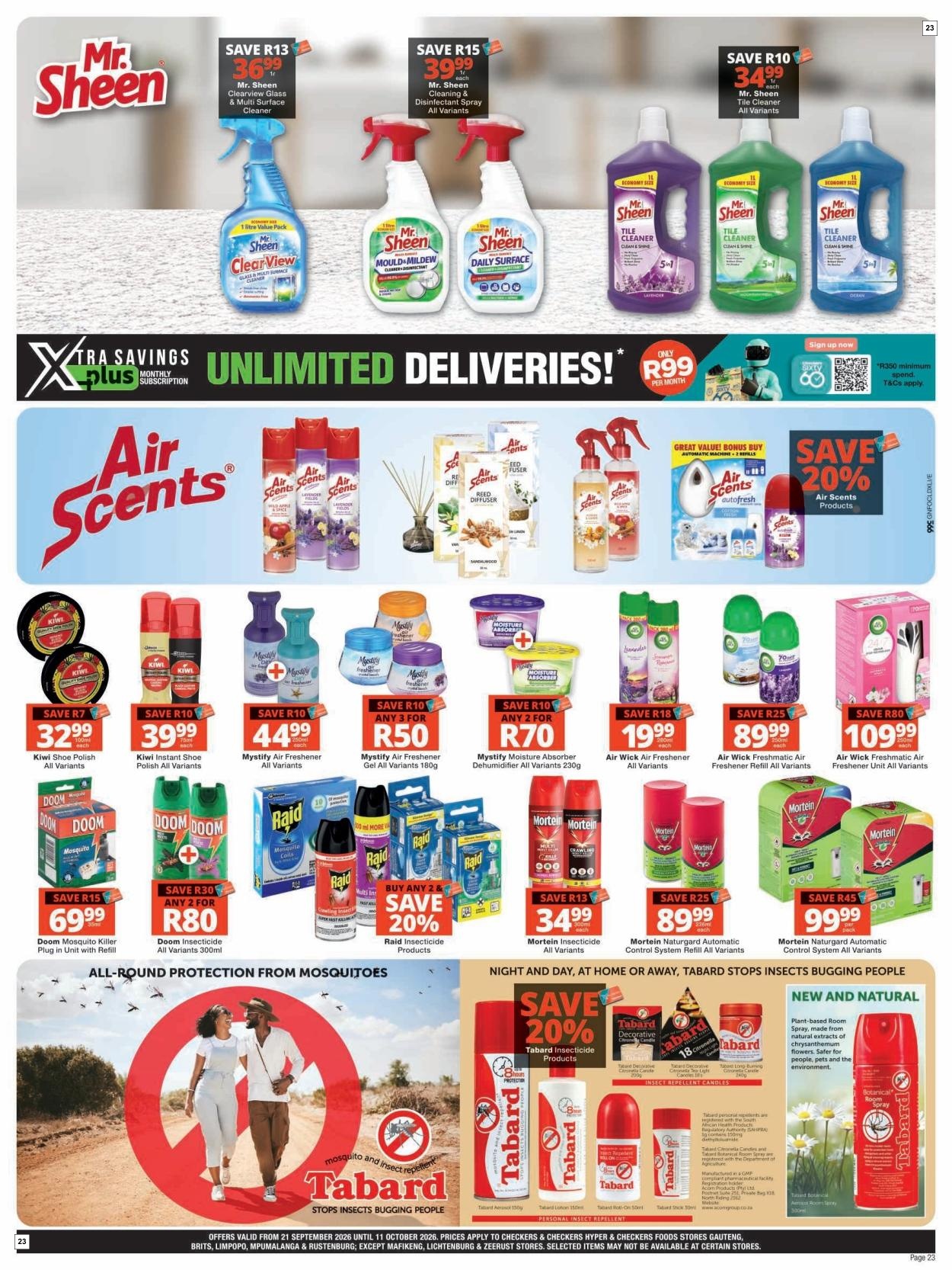 Checkers September Month-end Promotion Gauteng - Page 23