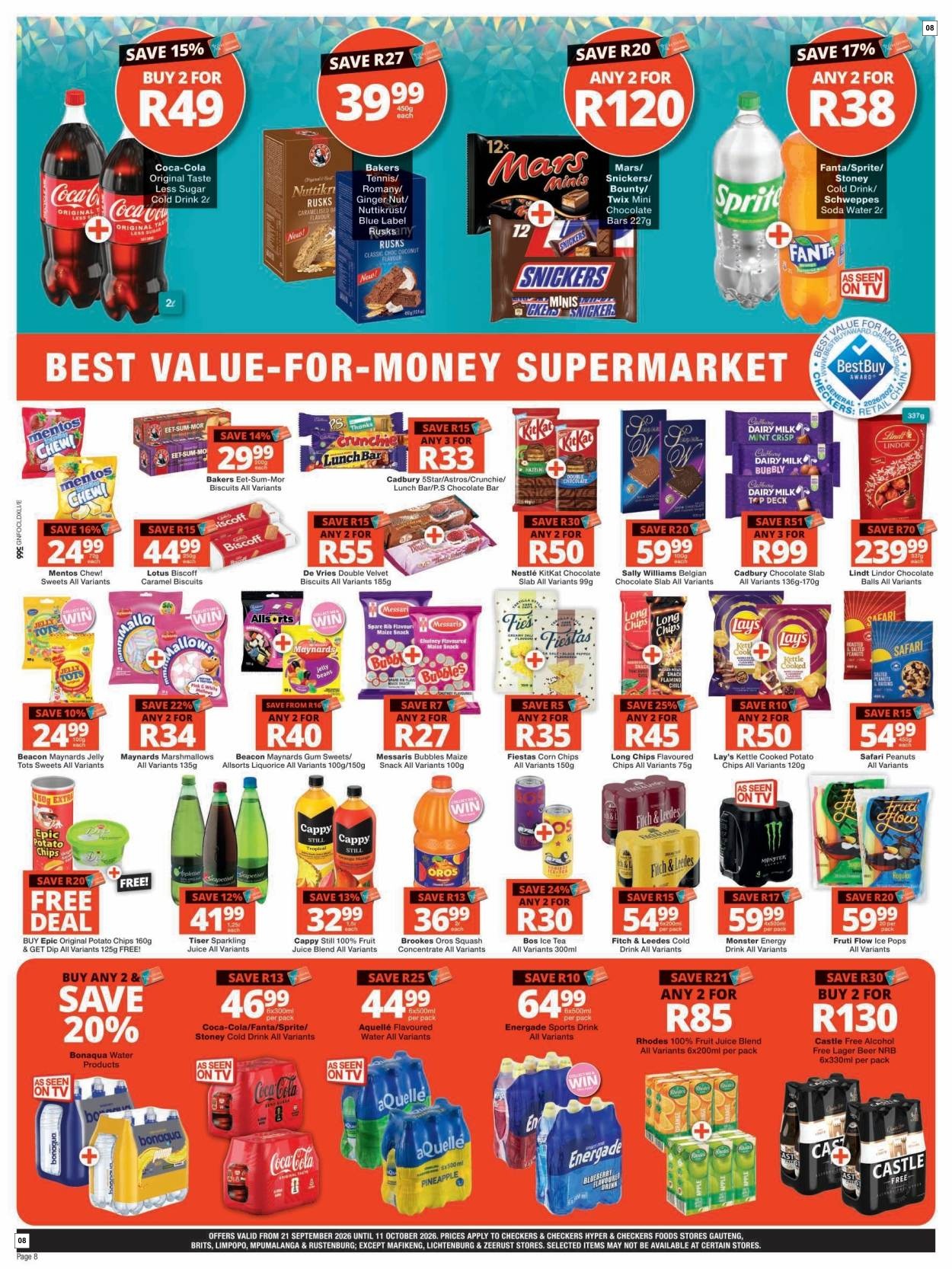 Checkers September Month-end Promotion Gauteng - Page 8