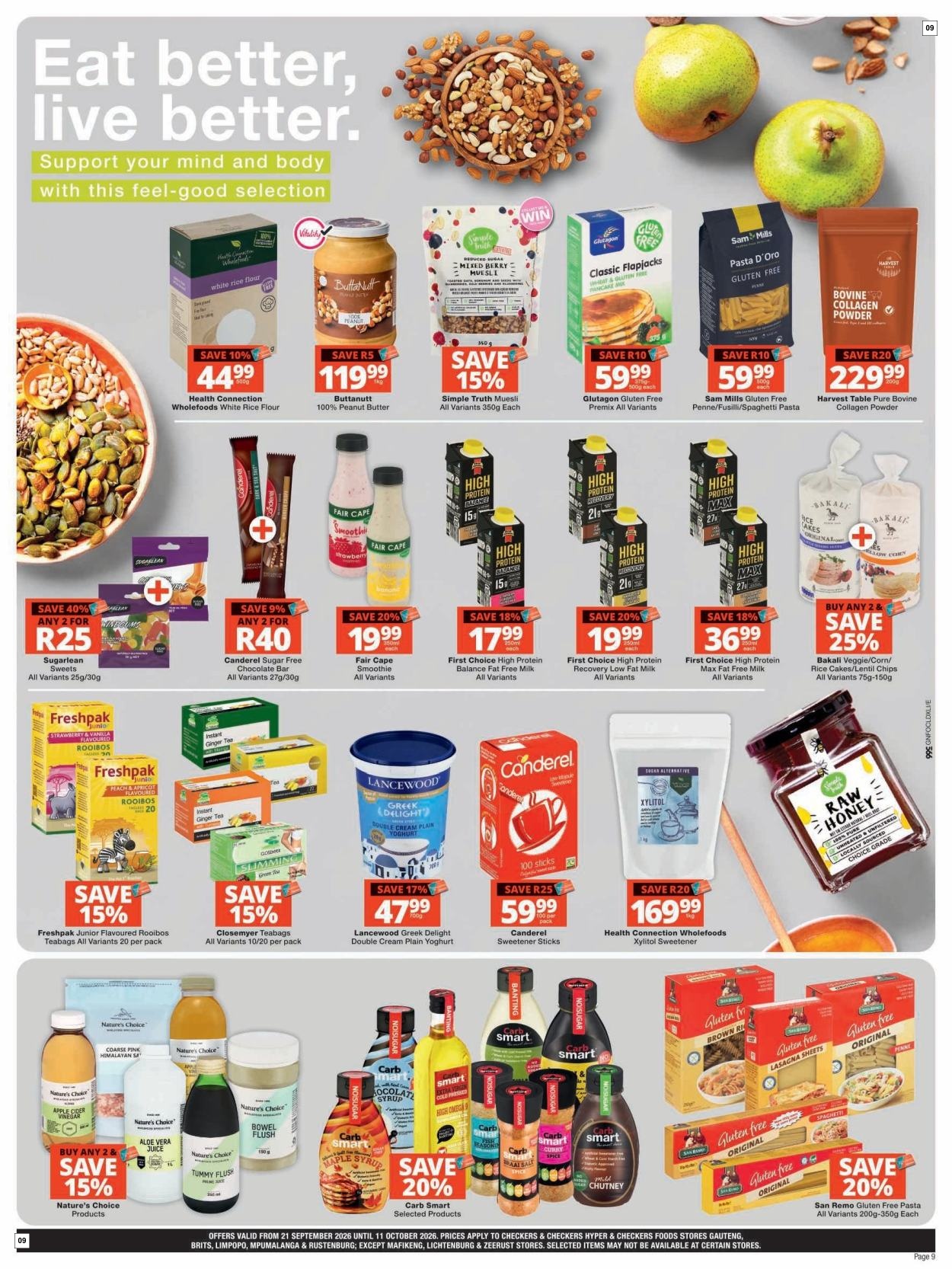 Checkers September Month-end Promotion Gauteng - Page 9