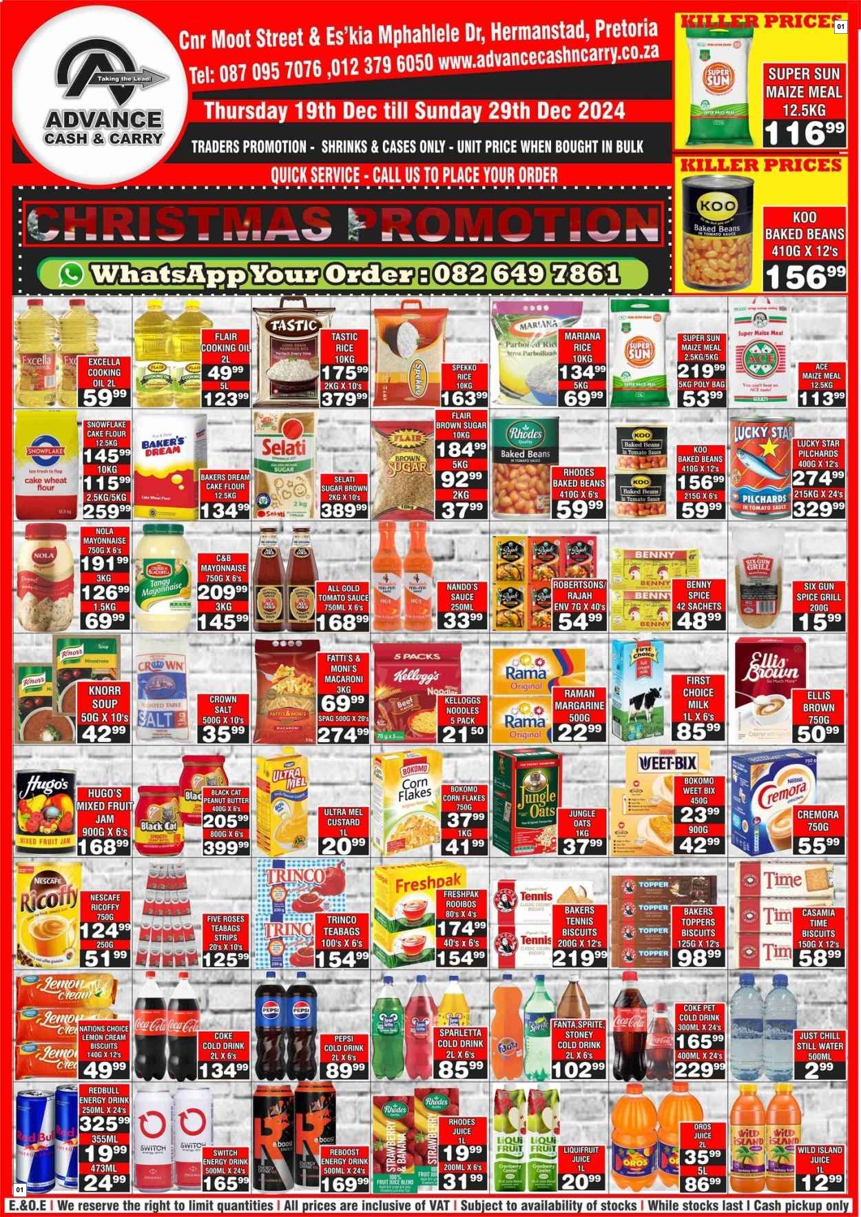 Advance Cash & Carry Catalogue - More Bang for Your Buck!