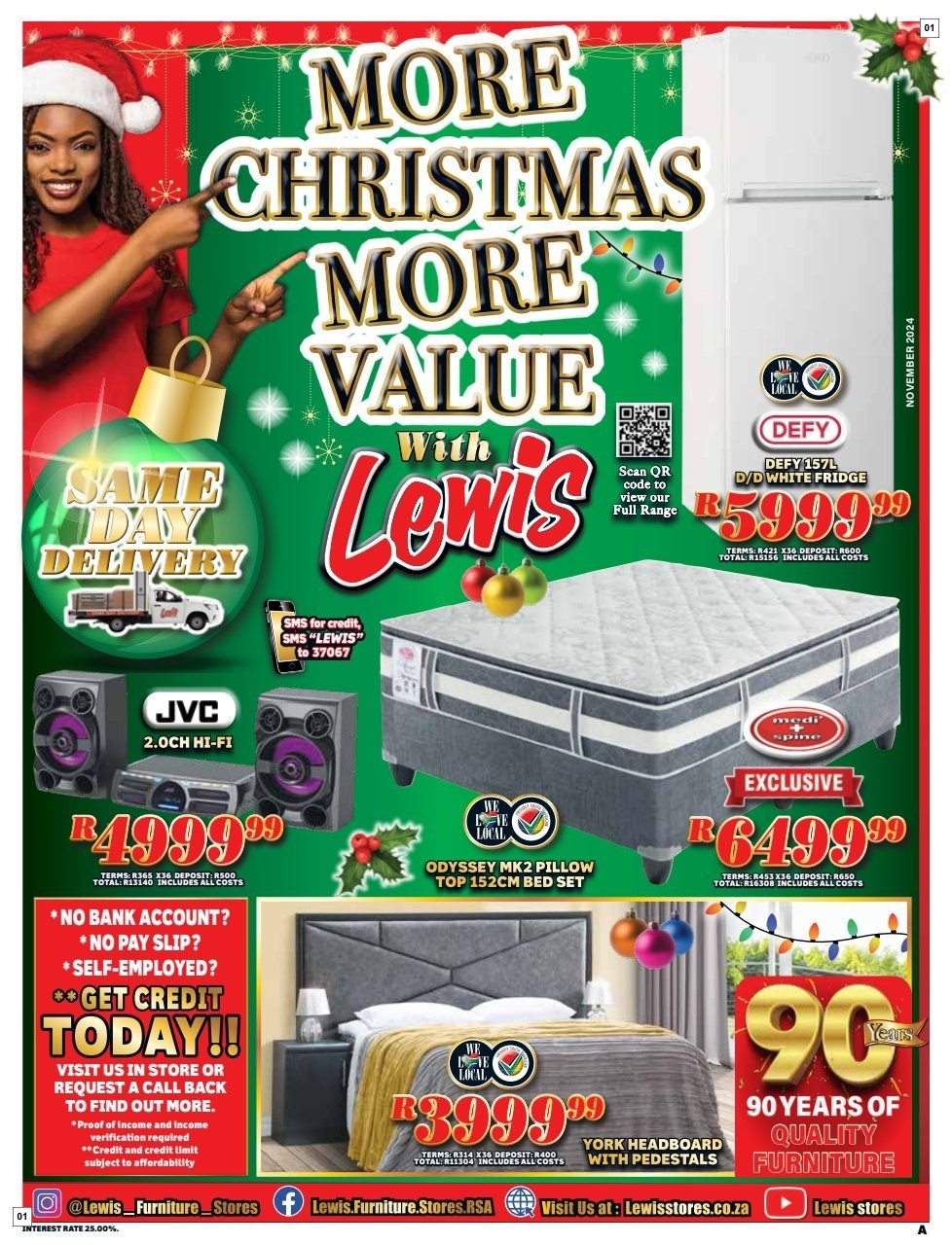 Lewis Specials 11 Nov - 08 Dec