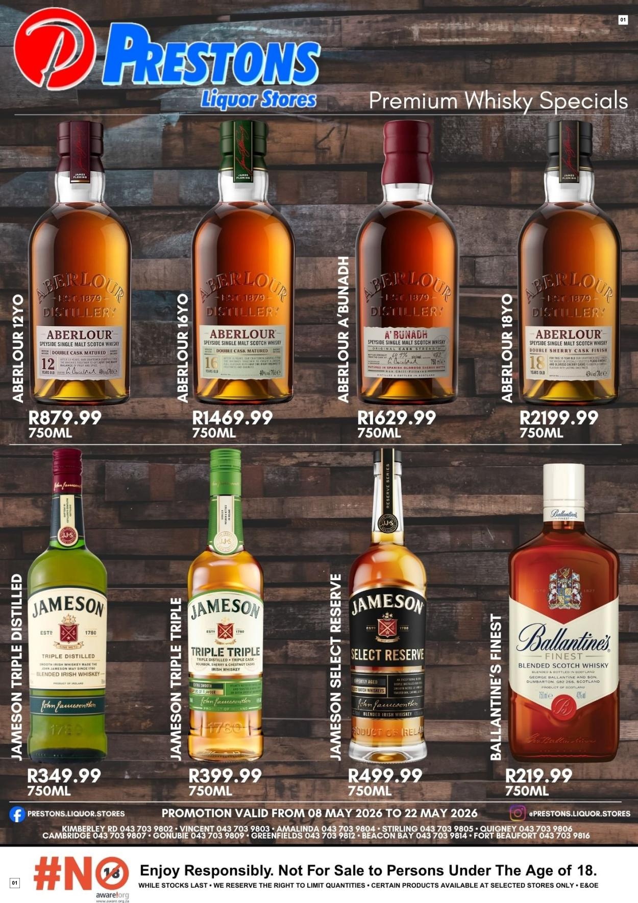 Prestons Liquor Stores Latest Catalogue