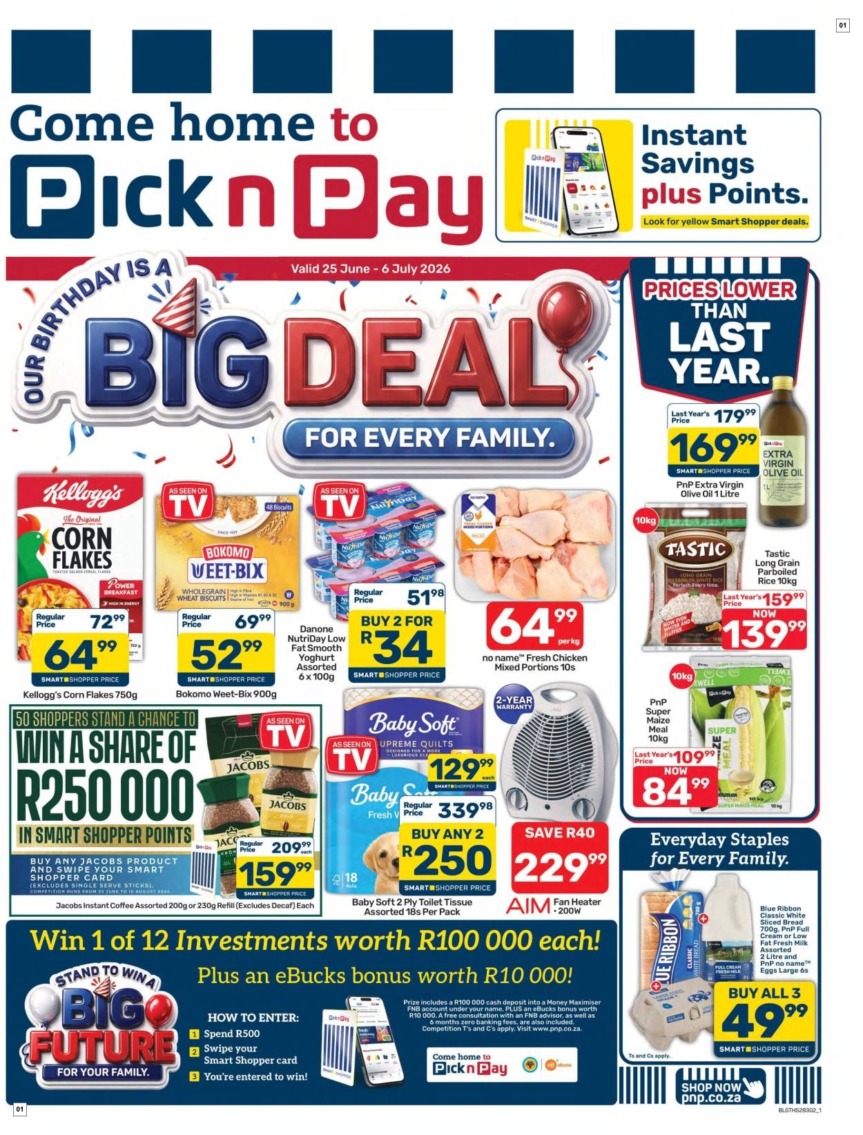 Pick N Pay Hypermarket Catalogue - Hypermarket Birthday Specials