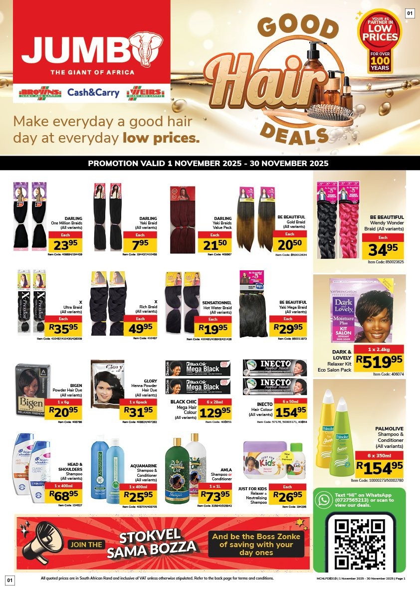 Jumbo Cash & Carry Catalogue