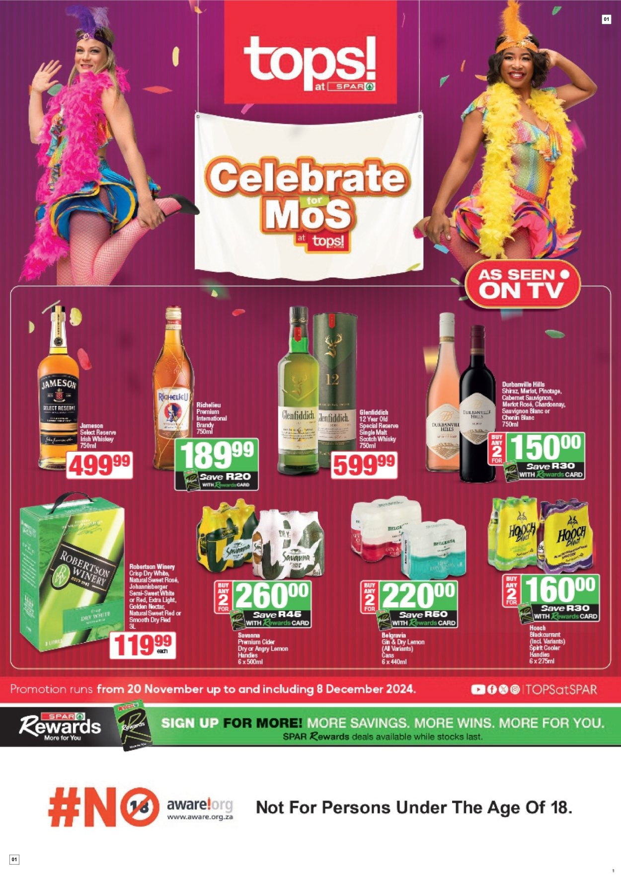 Tops At Spar Turn up Epic