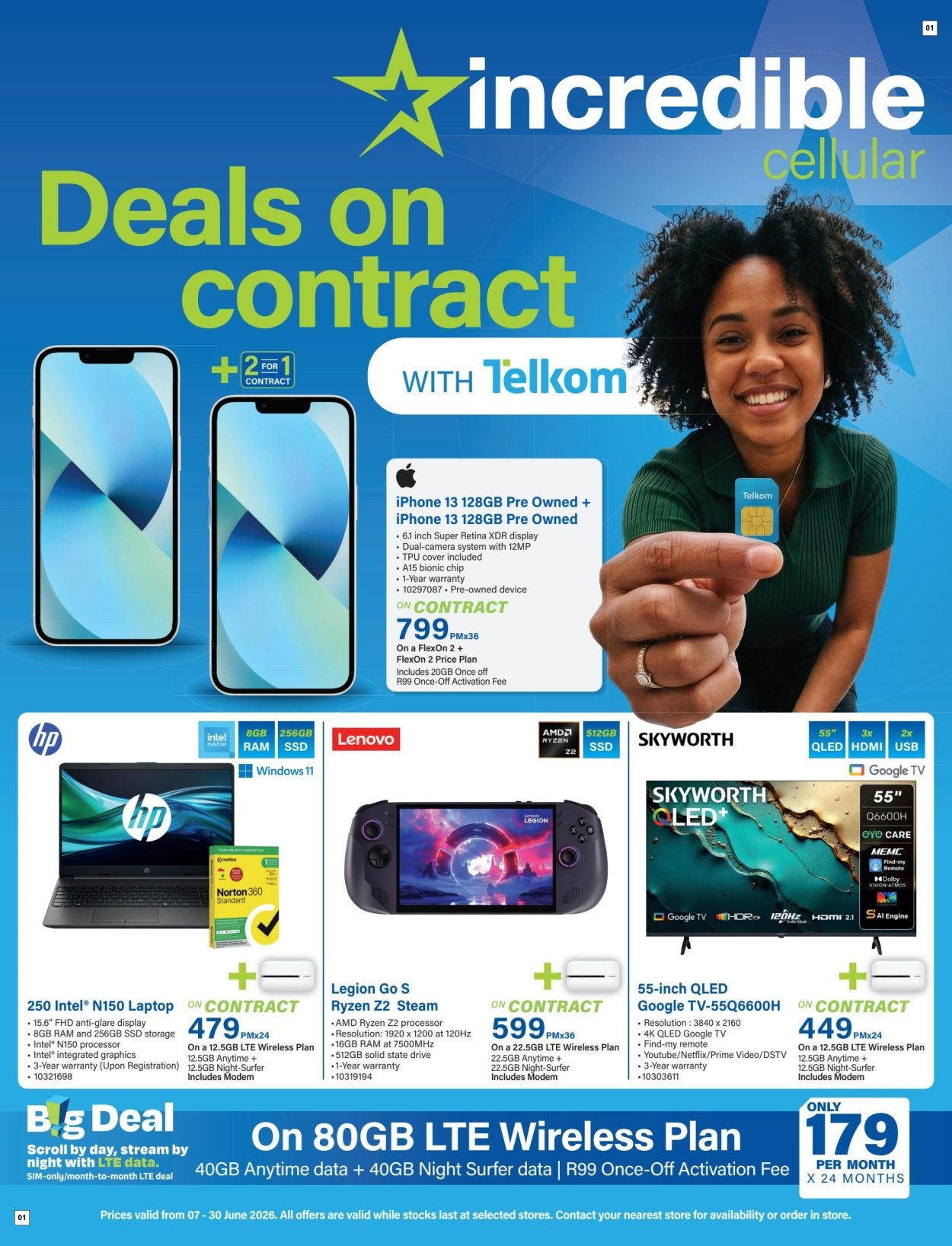 Incredible Connection Specials 07 Jun - 30 Jun